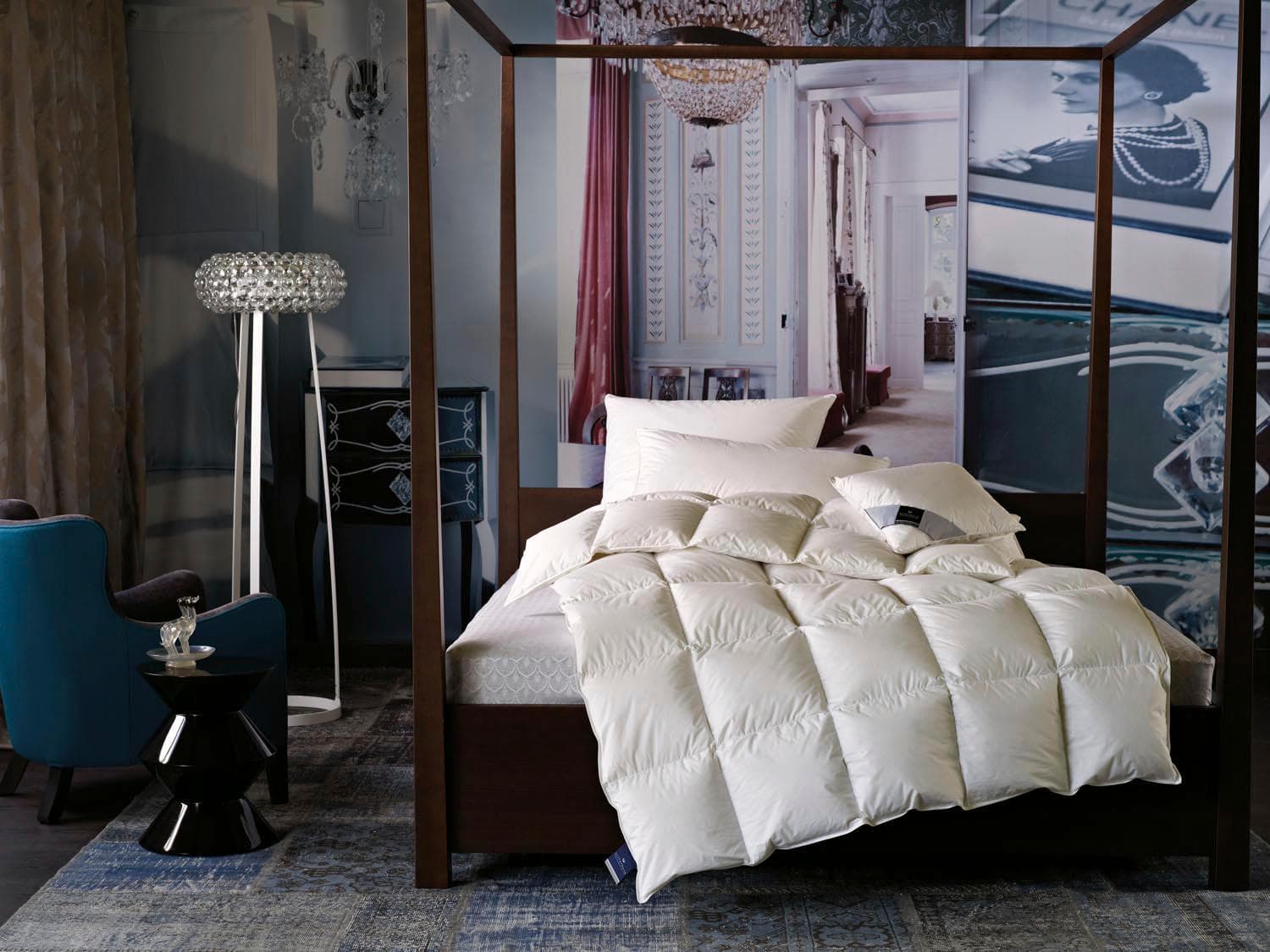 Daunenbettdecke BILLERBECK Greta 135x200 cm 100% Baumwolle 90% Entendaune