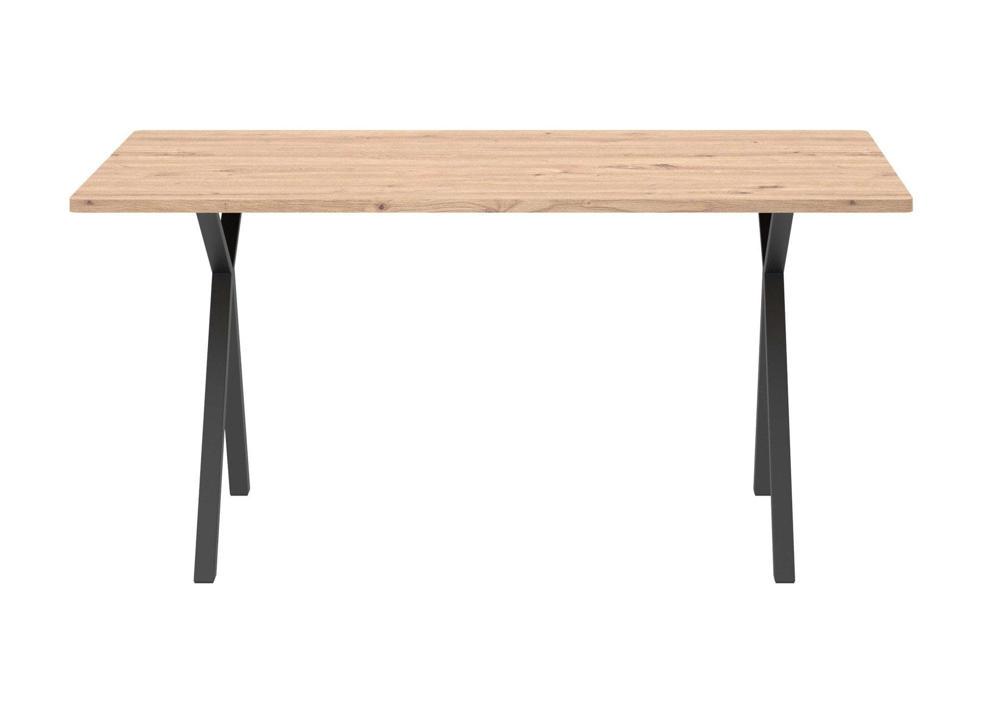 Esstisch HOME AFFAIRE Aretha Tisch, Esszimmertisch, Küchentisch, X-Gestell, 4 Metallbeine, Breite 160 cm, fix Tisch