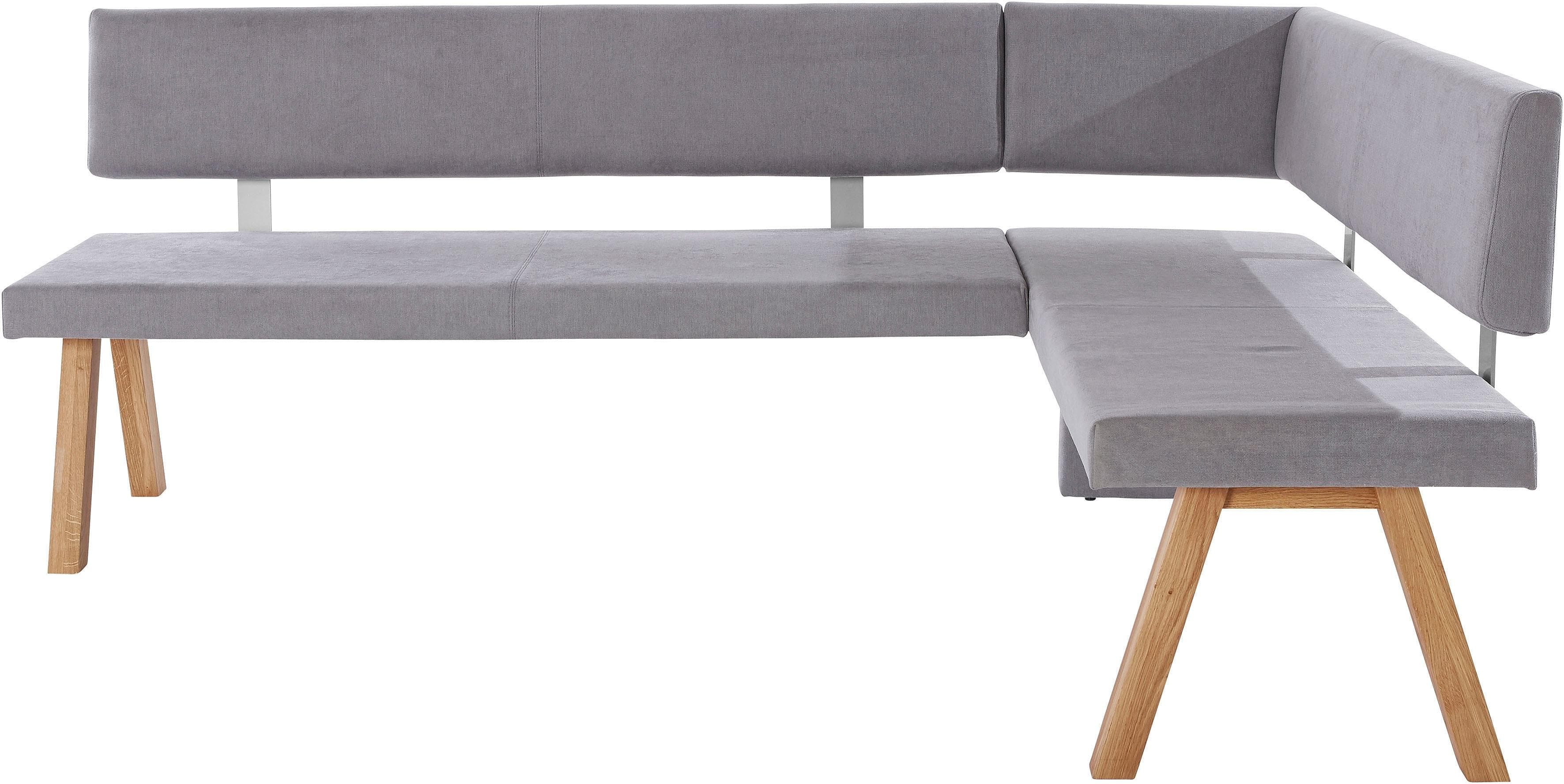 Massivholz Eckbank aus geölter Eiche