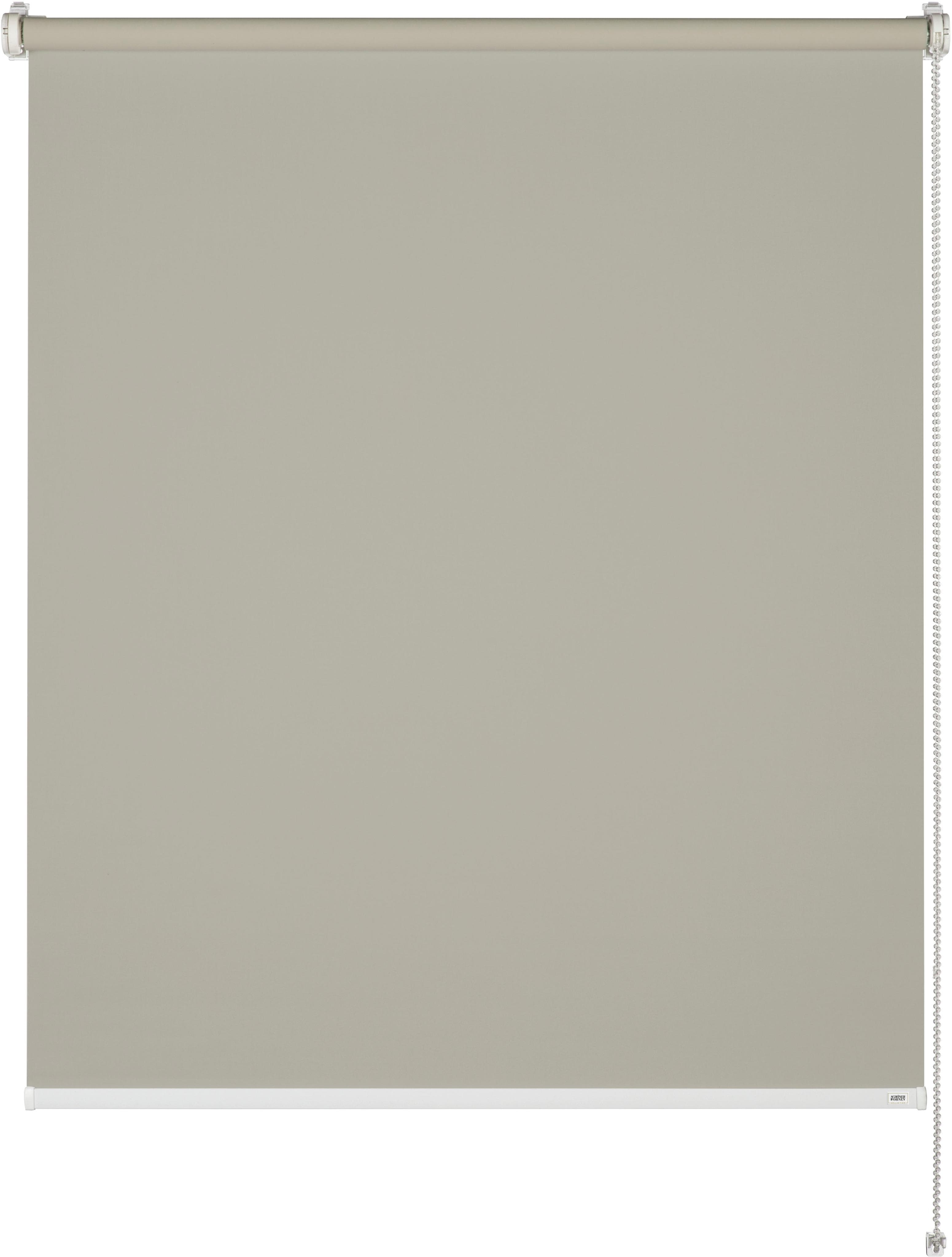 Seitenzugrollo Tizia Beige Polyester Sichtschutz