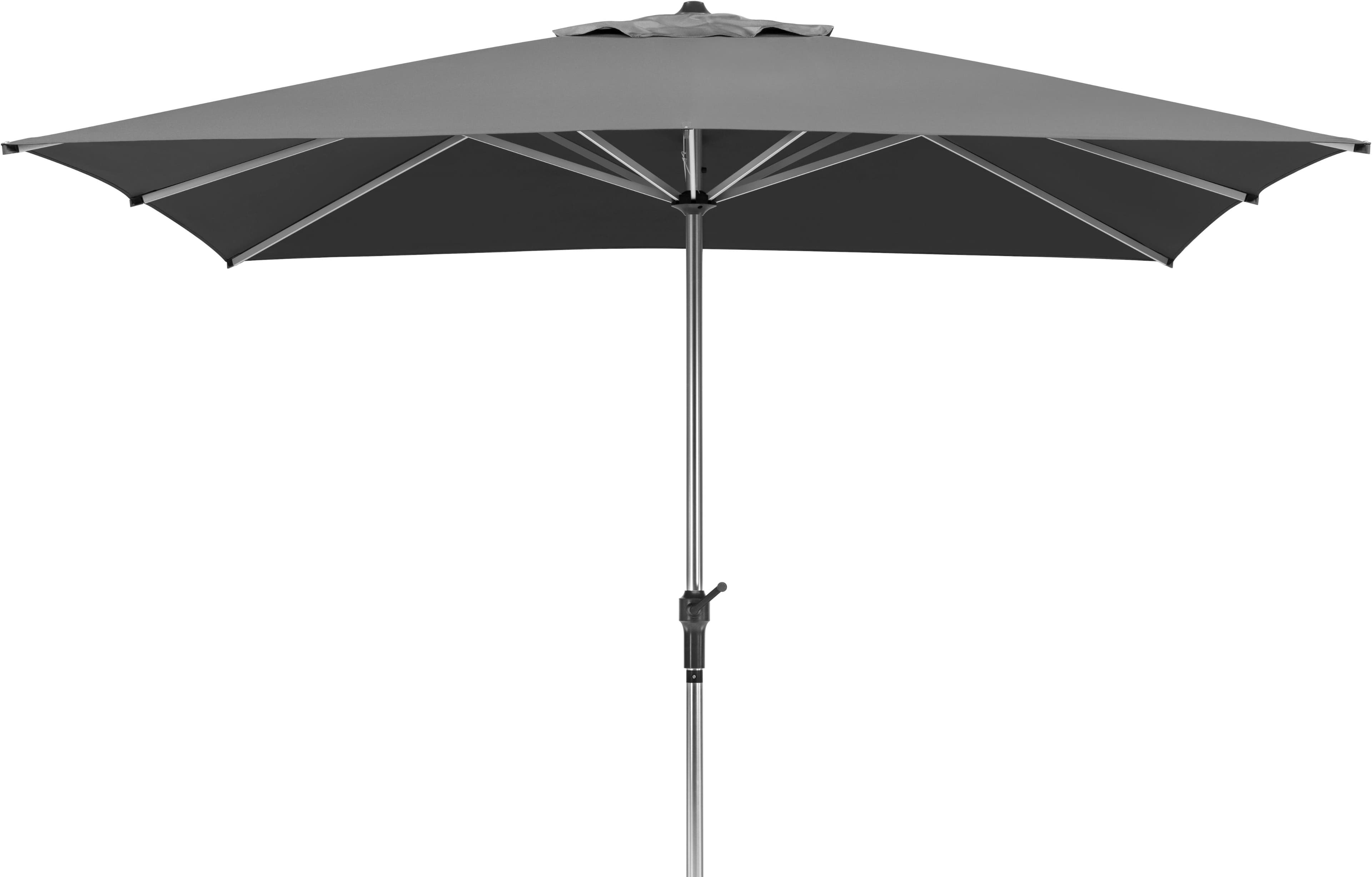 Marktschirm SCHNEIDER SCHIRME "Santorini 325x325 anthrazit"
