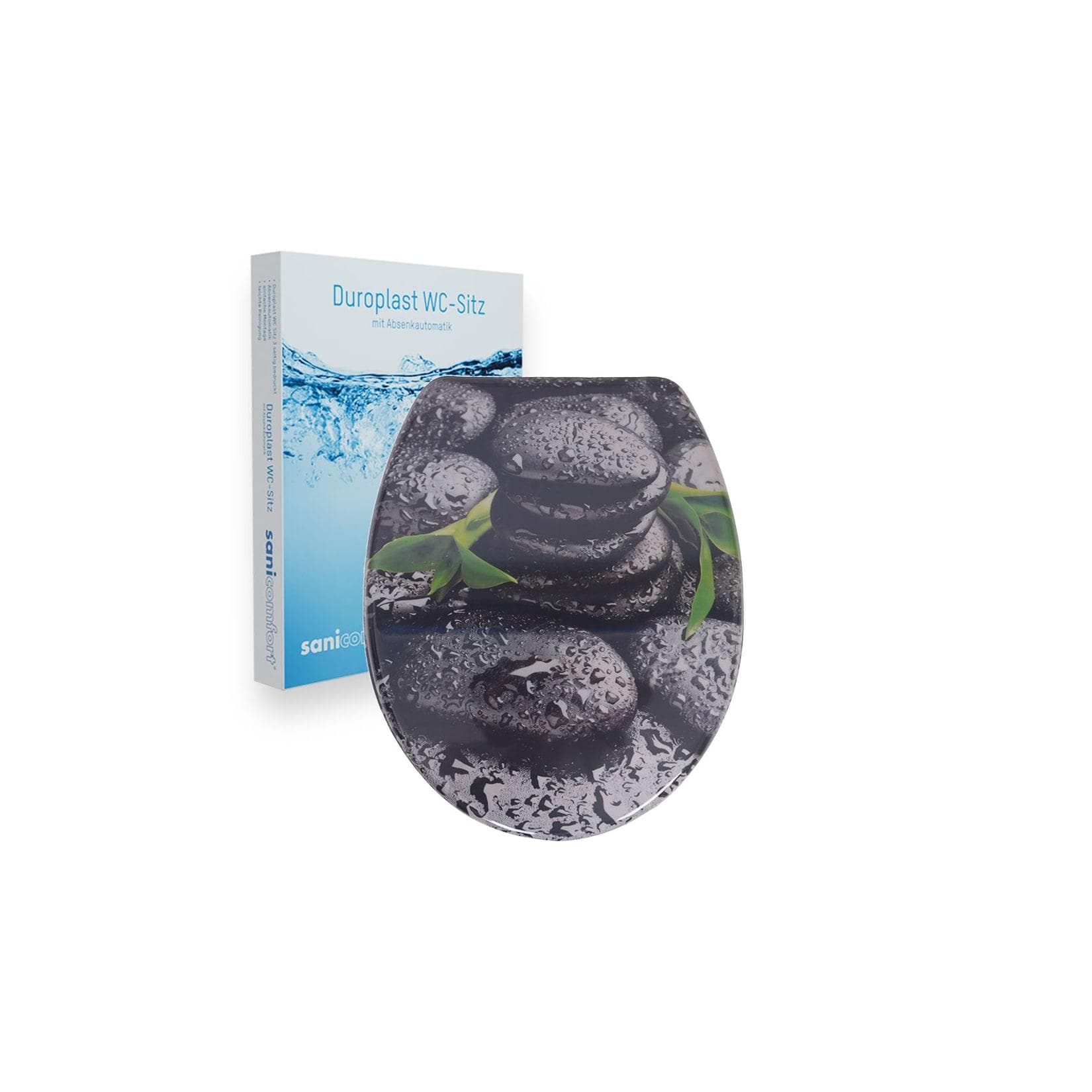 sanicomfort WC-Sitz Duroplast Absenkautomatik