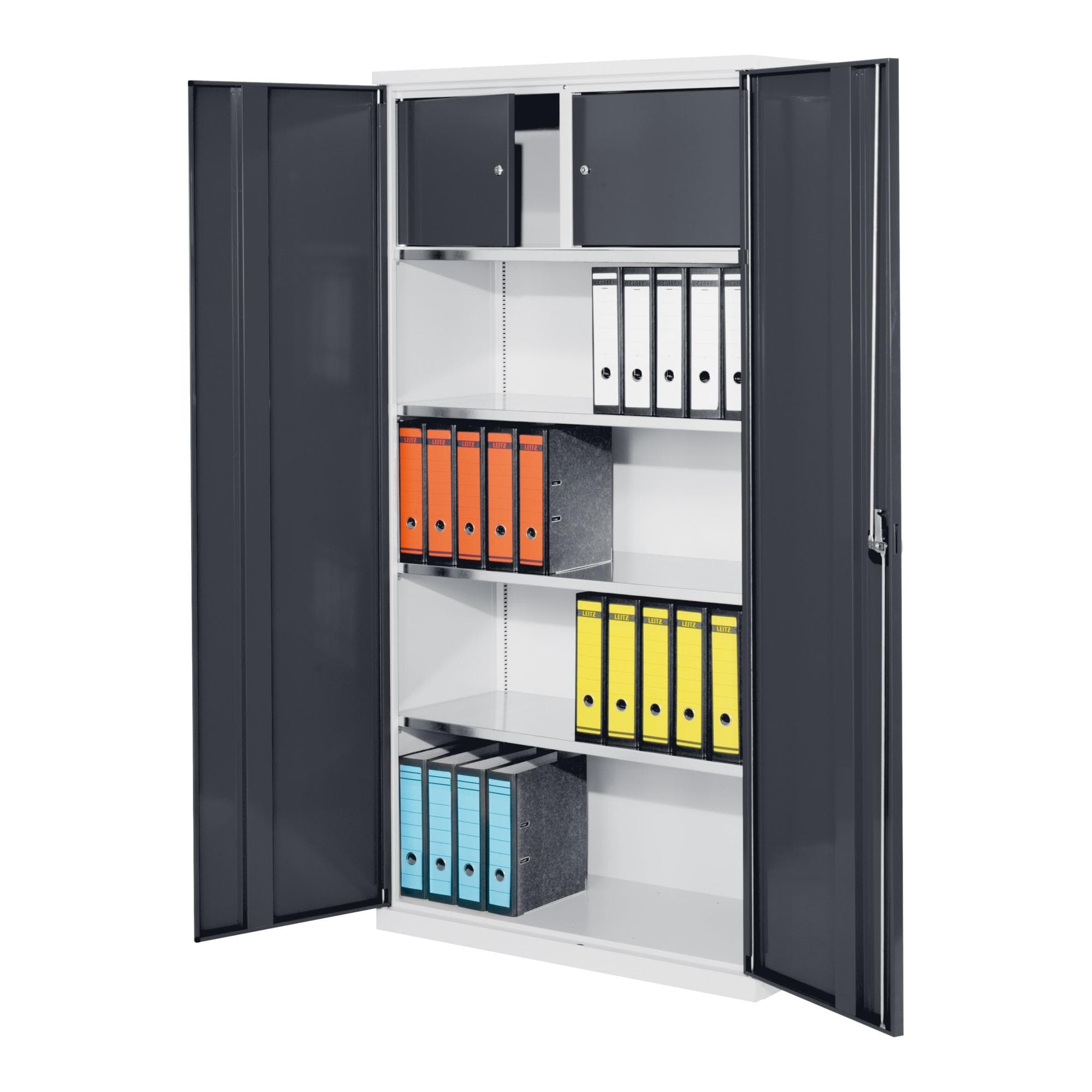 Kappes Systemschrank Serie 500 mit Privatfach Vollblechtüren 3 Fachböden