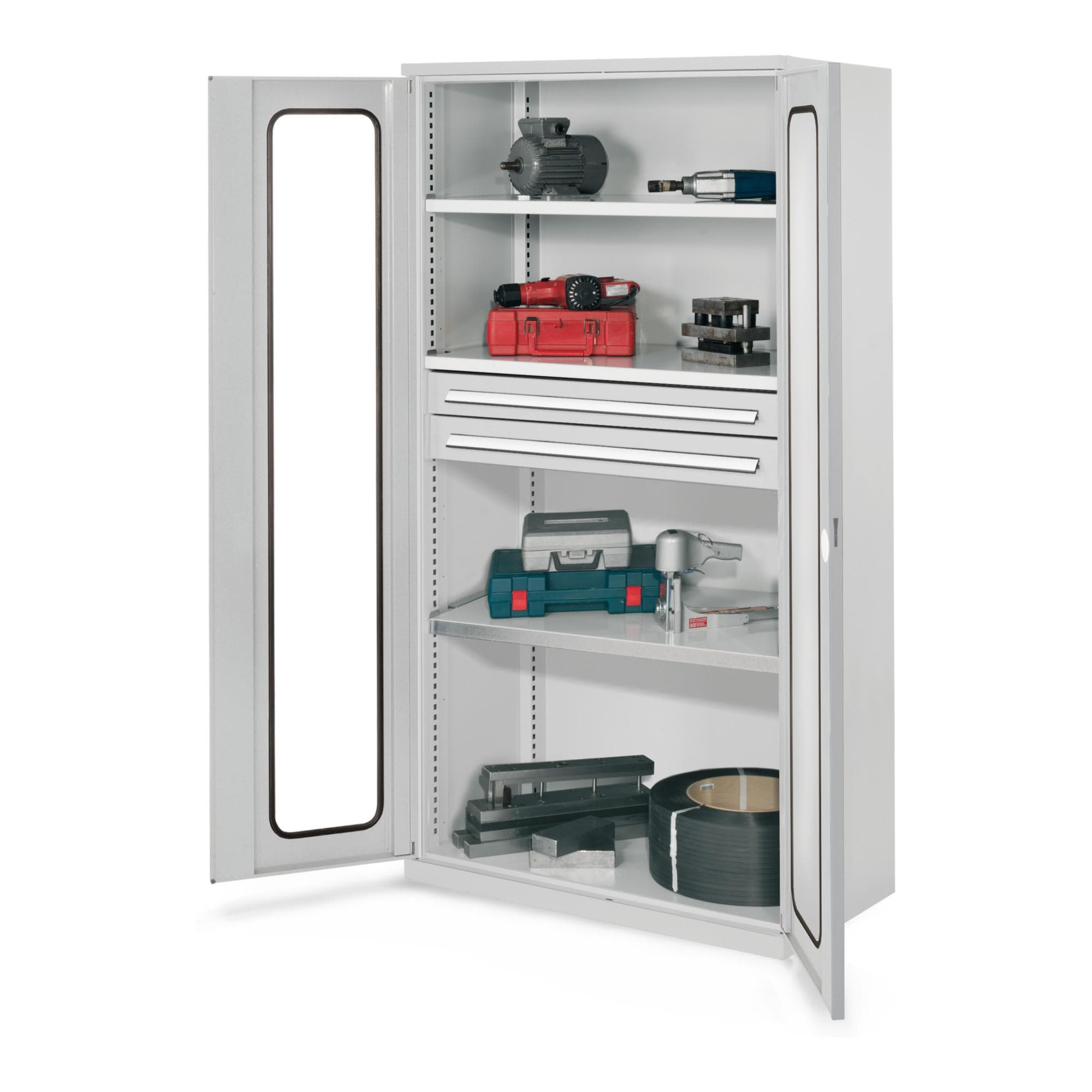 Kappes Schwerlastschrank OMT Mod. 45 Sichtfenstertüren