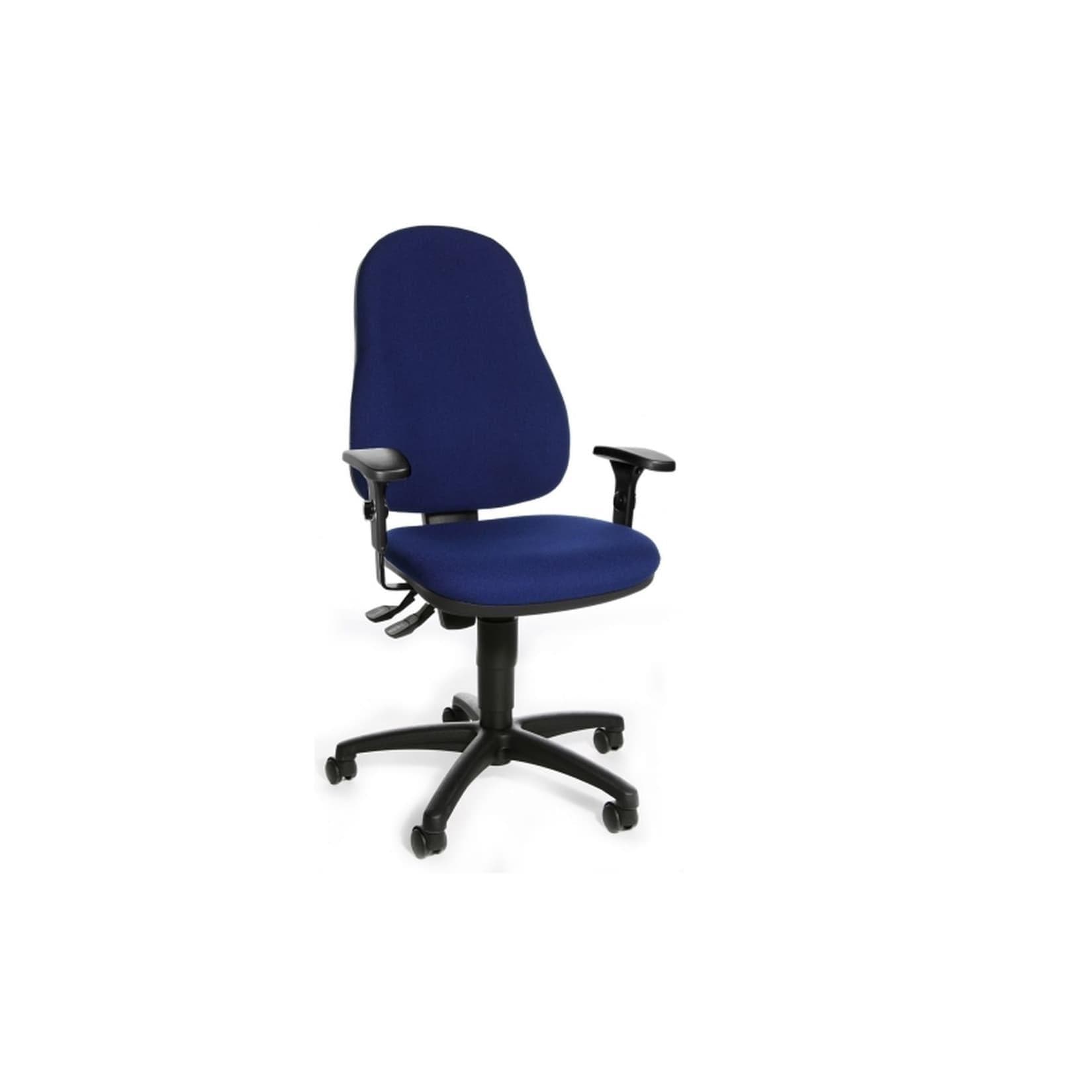 Topstar Drehstuhl Home Office Bürostuhl California 60 Stoff Blau