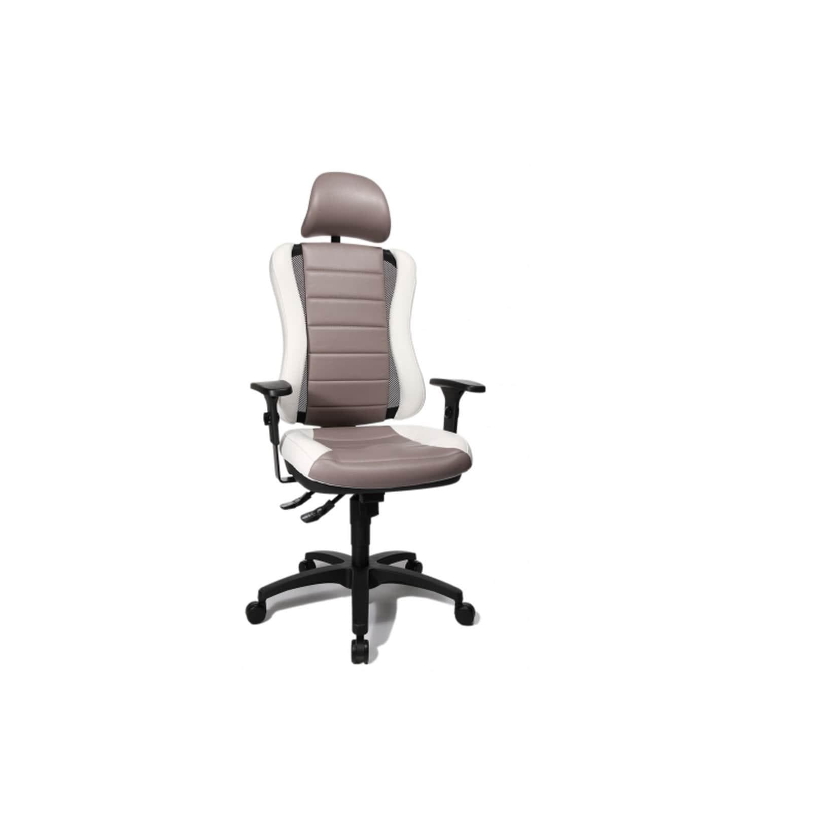Topstar HEAD POINT RS Drehstuhl: Ergonomischer Bürostuhl mit Armlehnen