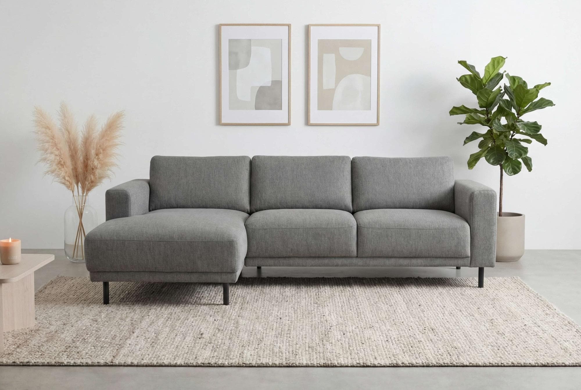 Ecksofa Sveeva L-Form Home Affaire Taupe
