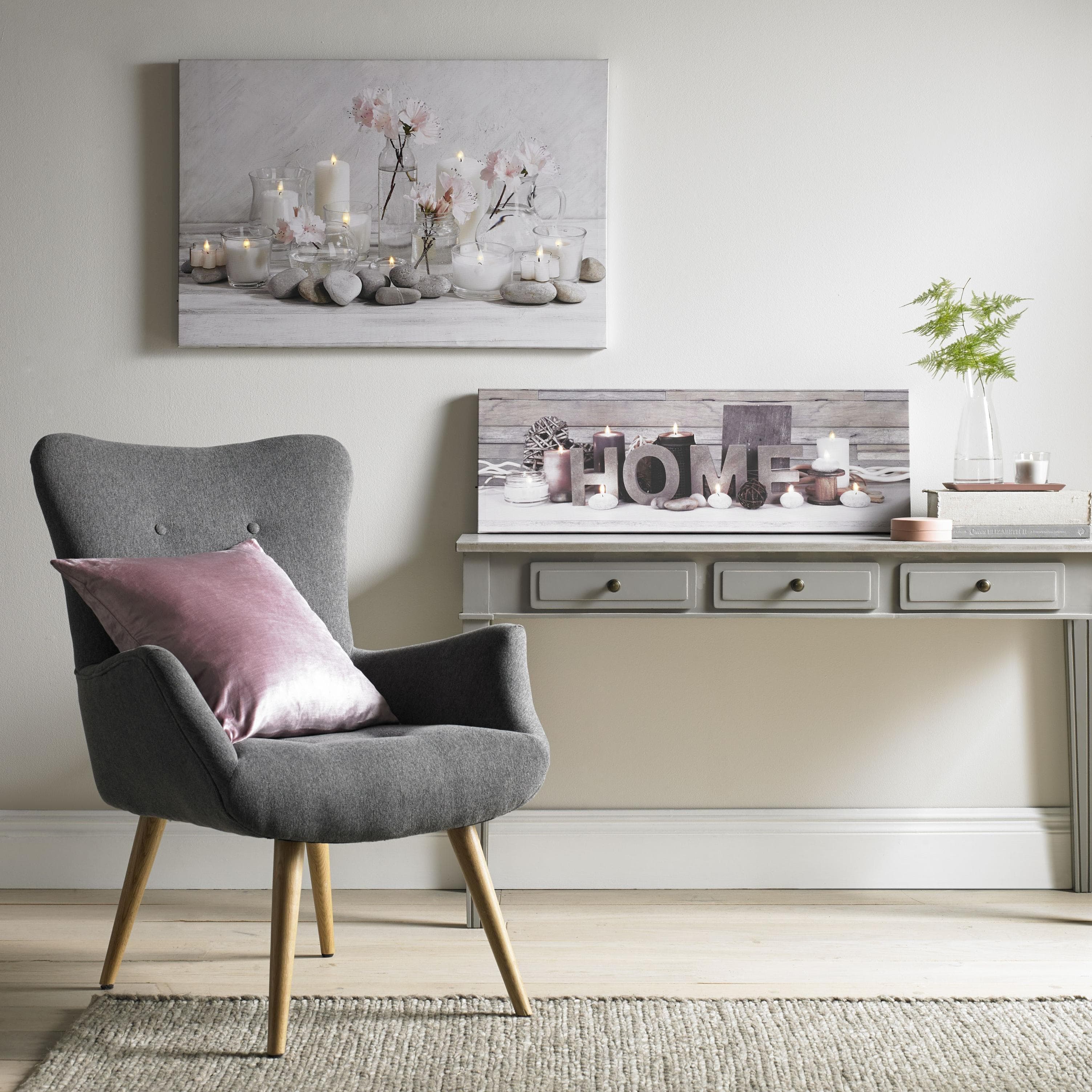 Art for the Home LED-Bild "LED Serenity" Bunt