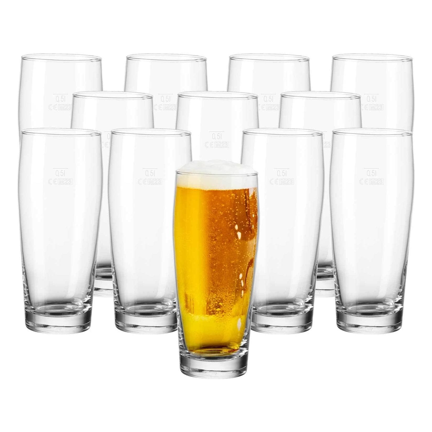 Pasabahce Willi Becher 0,5 l geeicht 12er Set