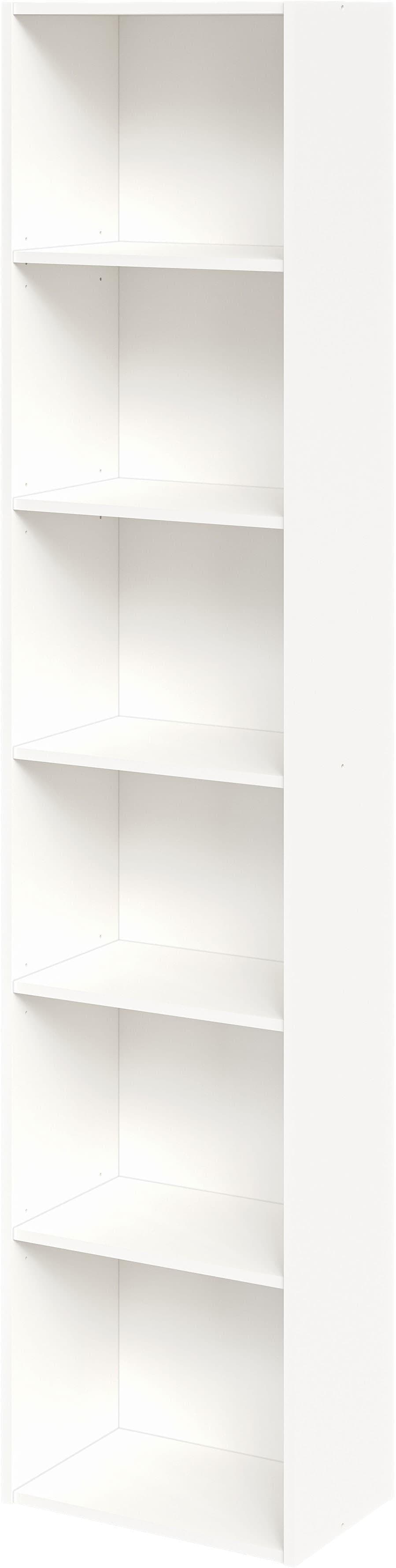 Bücherregal FMD Bitz Weiß Perl