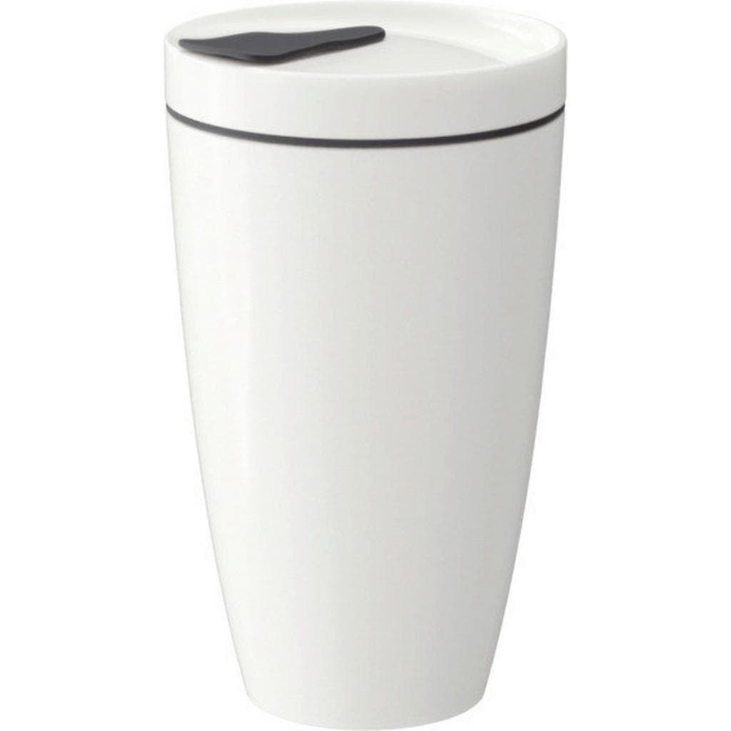 Villeroy & Boch Coffee-To-Go-Becher TO GO, TO Stay Weiß Keramik 0,35 L