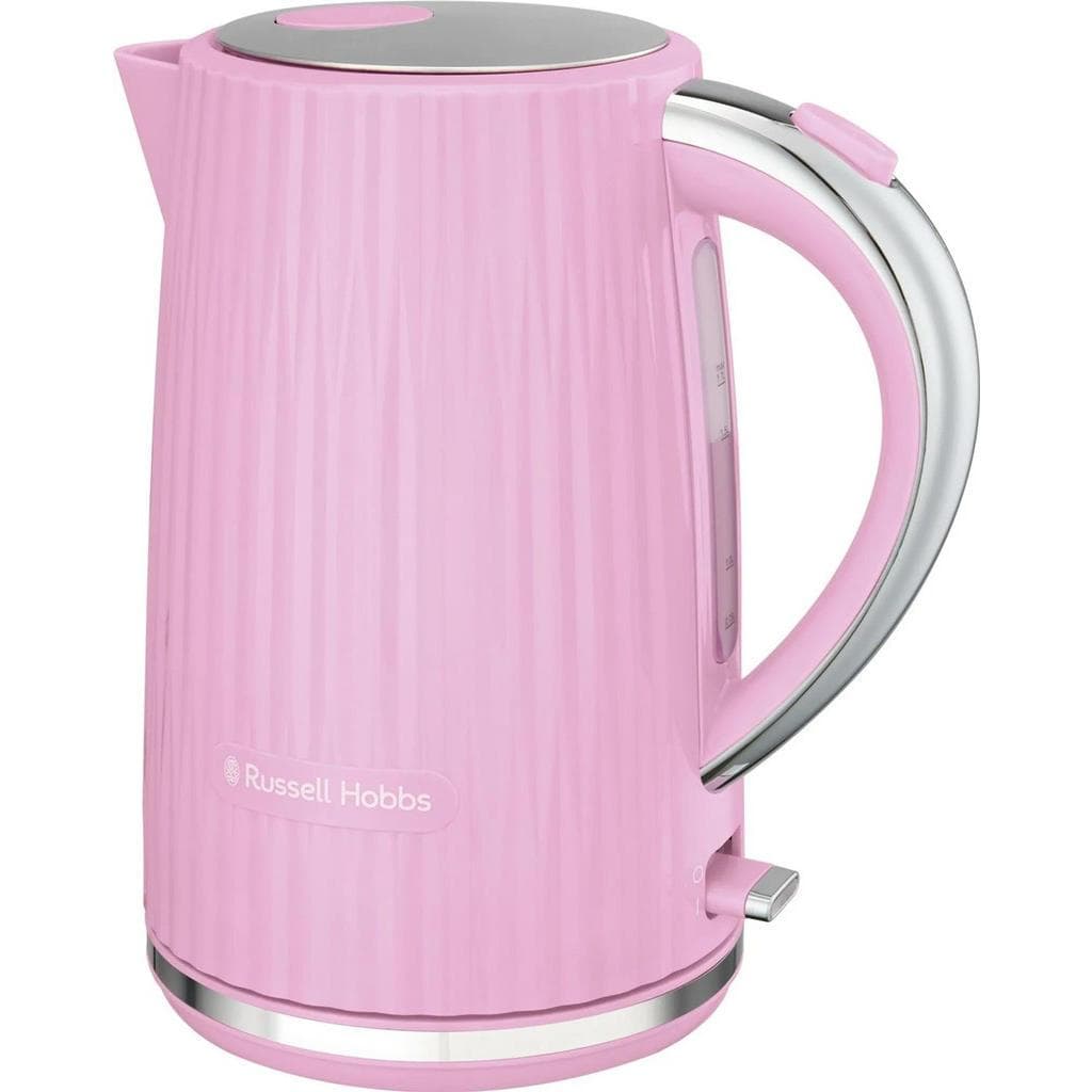 Russell Hobbs Wasserkocher Hellrosa 1,7 L 360°-Sockel