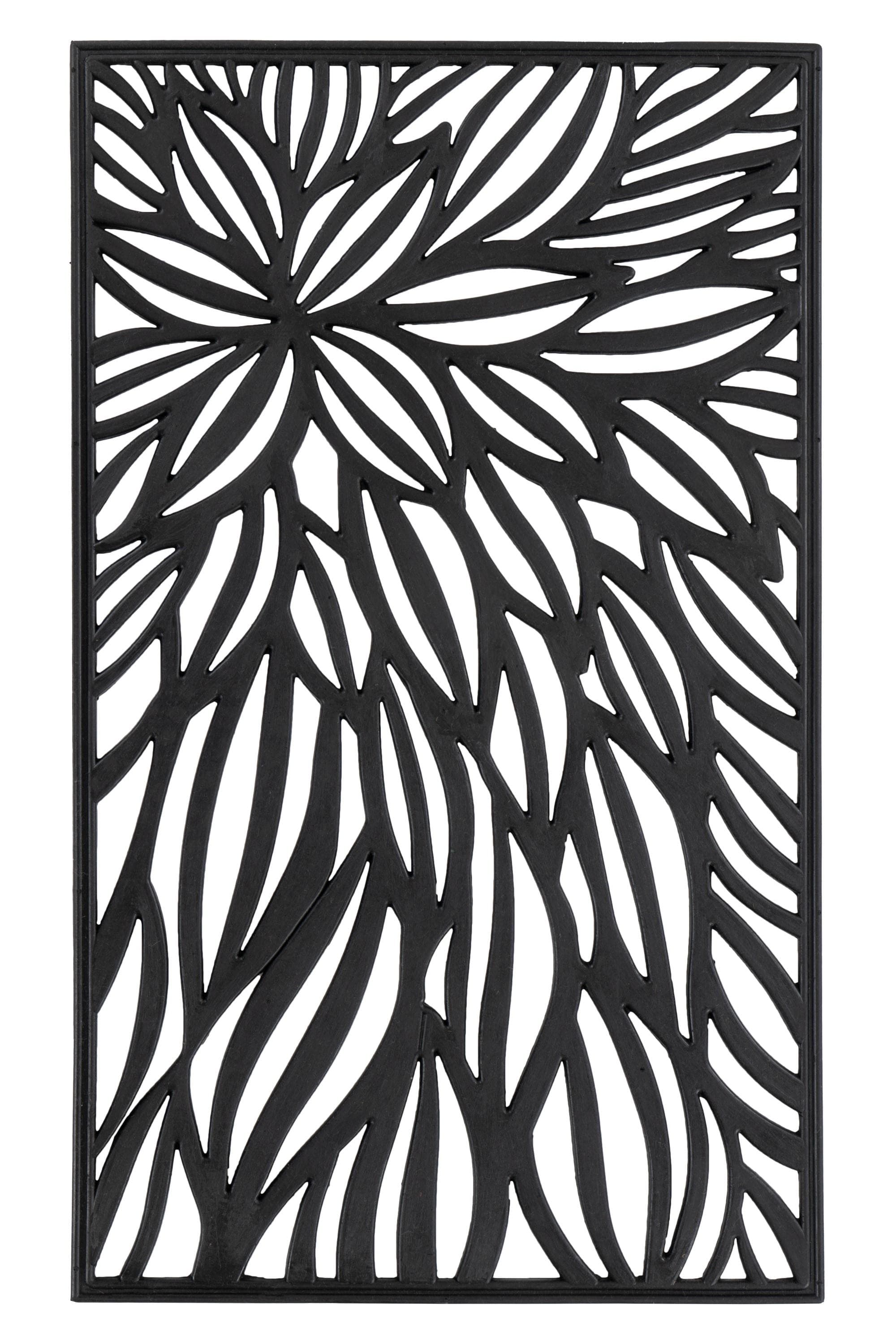 Kayoom Fußmatte Everyday 225 Schwarz Gummi