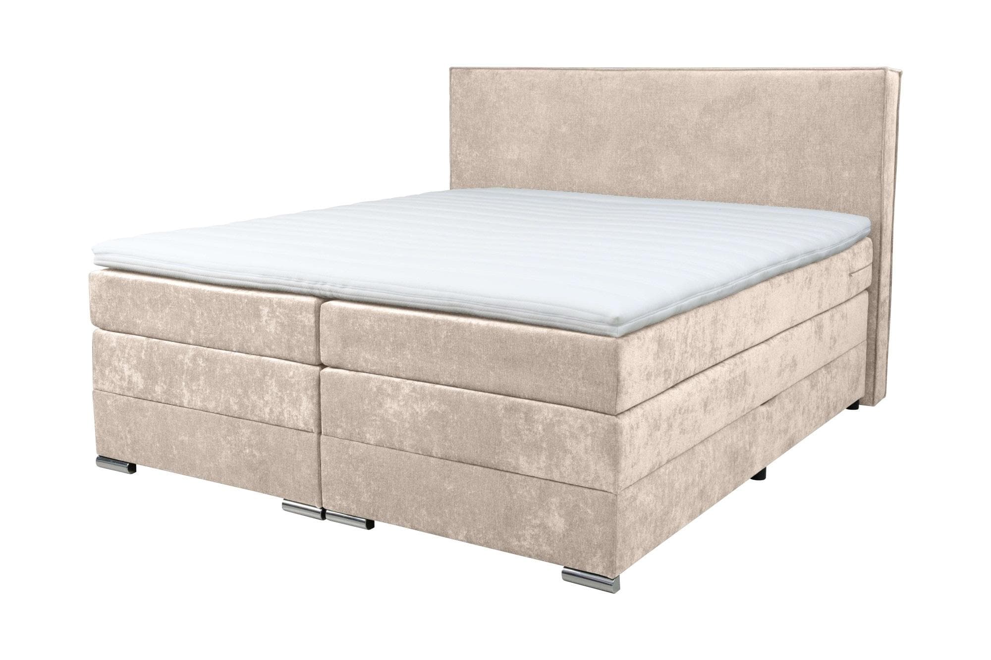 HOME AFFAIRE Boxspringbett Romeo 180x200cm 5-Zonen-Taschen-Federkernmatratze