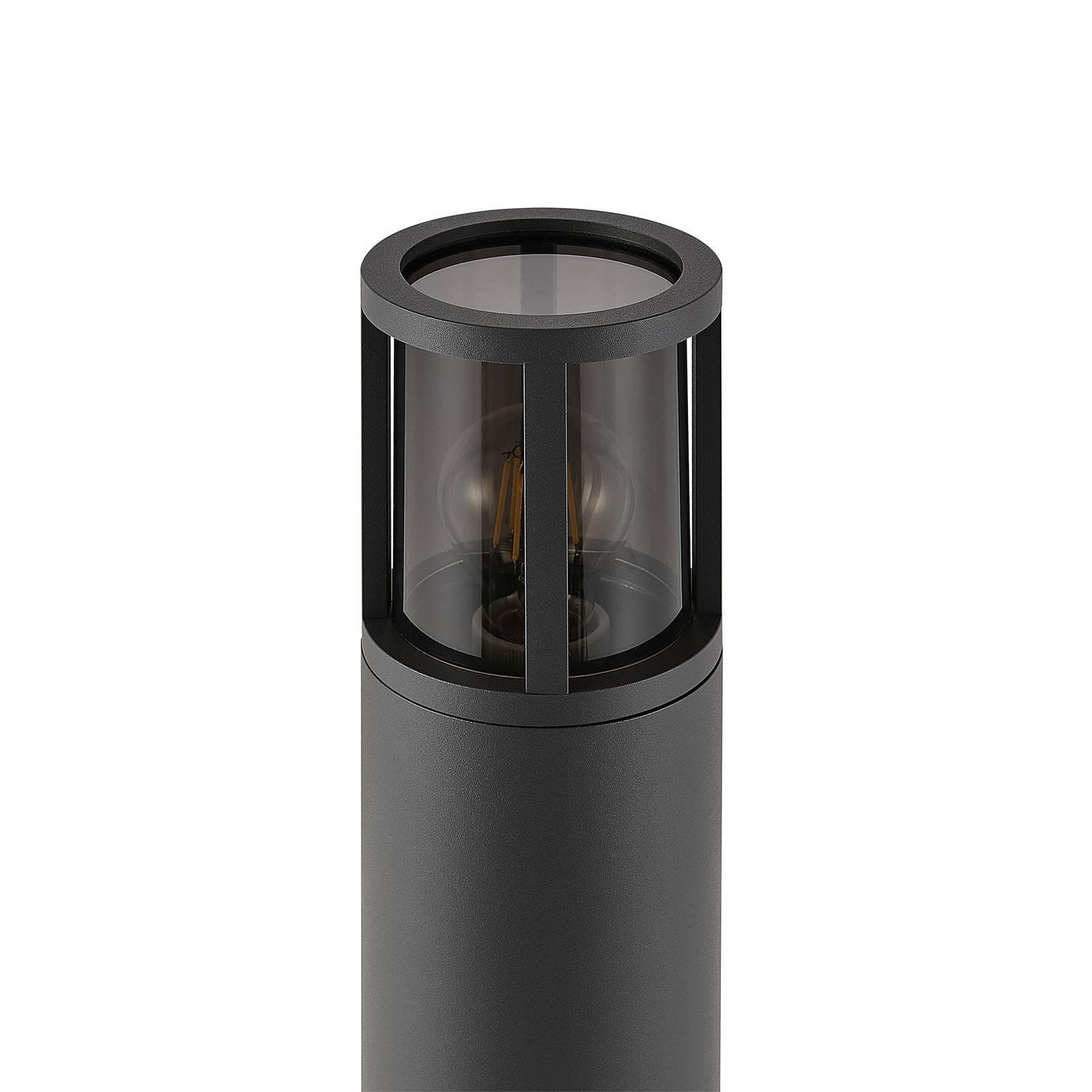 Wegeleuchte Facado II Dunkelgrau Metallic Rauchgrau