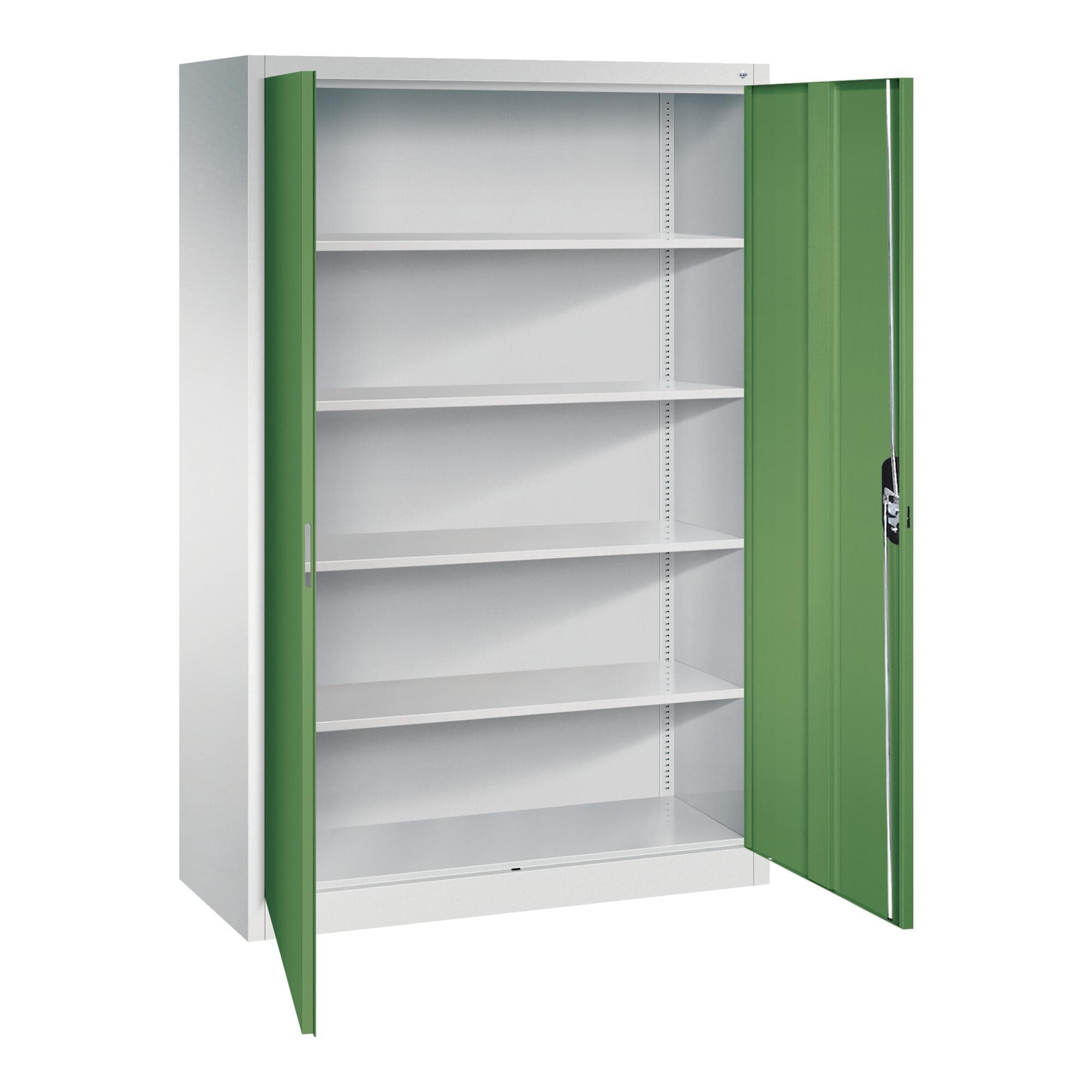 C+P Büroschrank Acurado 1950x1200x500mm Resedagrün