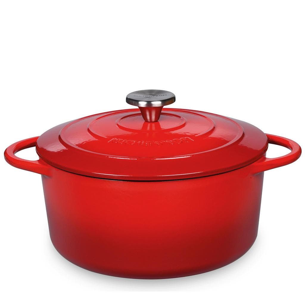Küchenprofi Bratentopf Provence Rot Metall 4,2 L