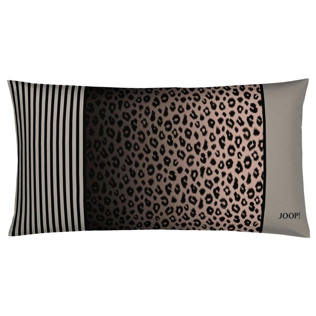 Joop! Kopfkissenbezug Taupe Graphik 80x40 cm Oeko-Tex®