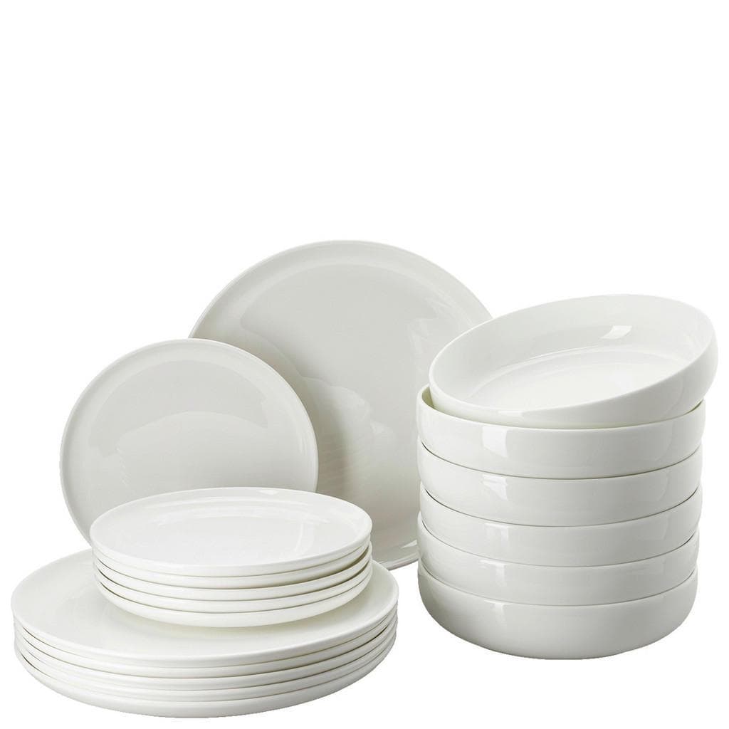 Rosenthal Kombiservice Jade Lift Weiss 18-teilig Keramik