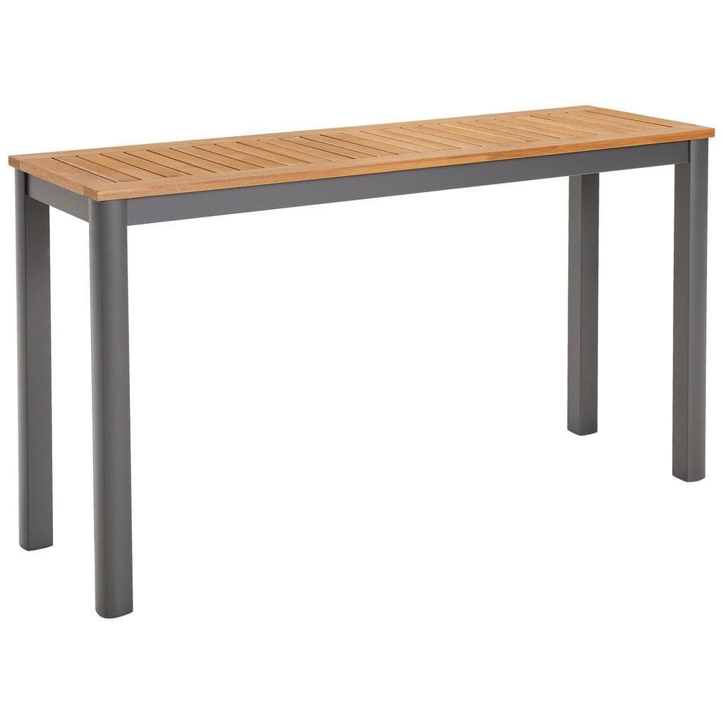 Ambia Garden Balkontisch Anthrazit Eukalyptusholz