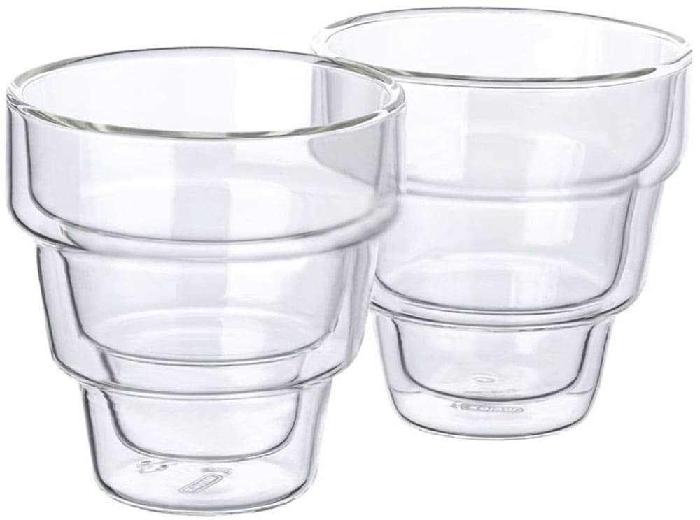 Mulex Latte-Macchiato-Glas Doppelwandig Borosilikatglas 2tlg