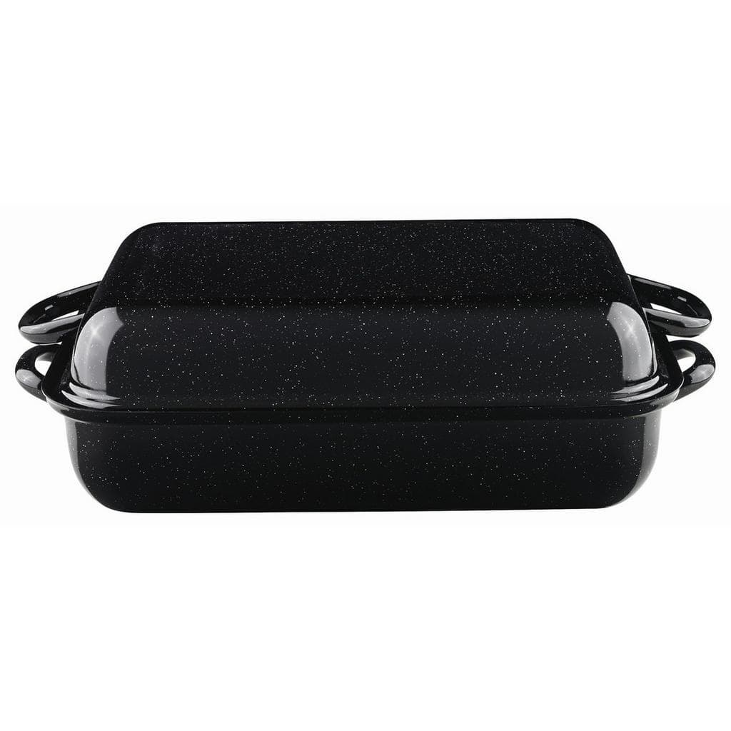 Riess Bräter Classic Schwarz Metall Rechteckig