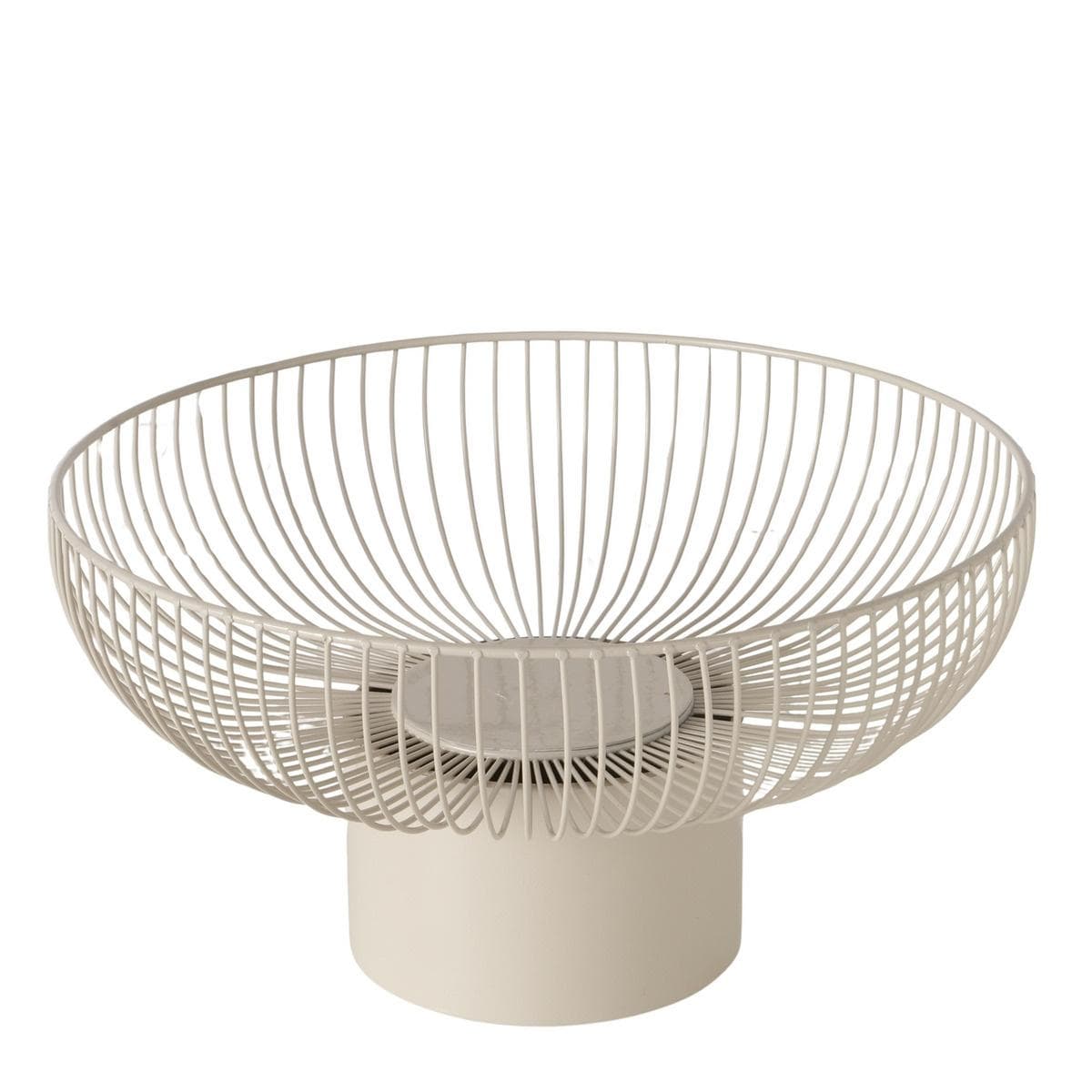 BOLTZE GRUPPE GmbH Dekoschale CINDY Beige Metall