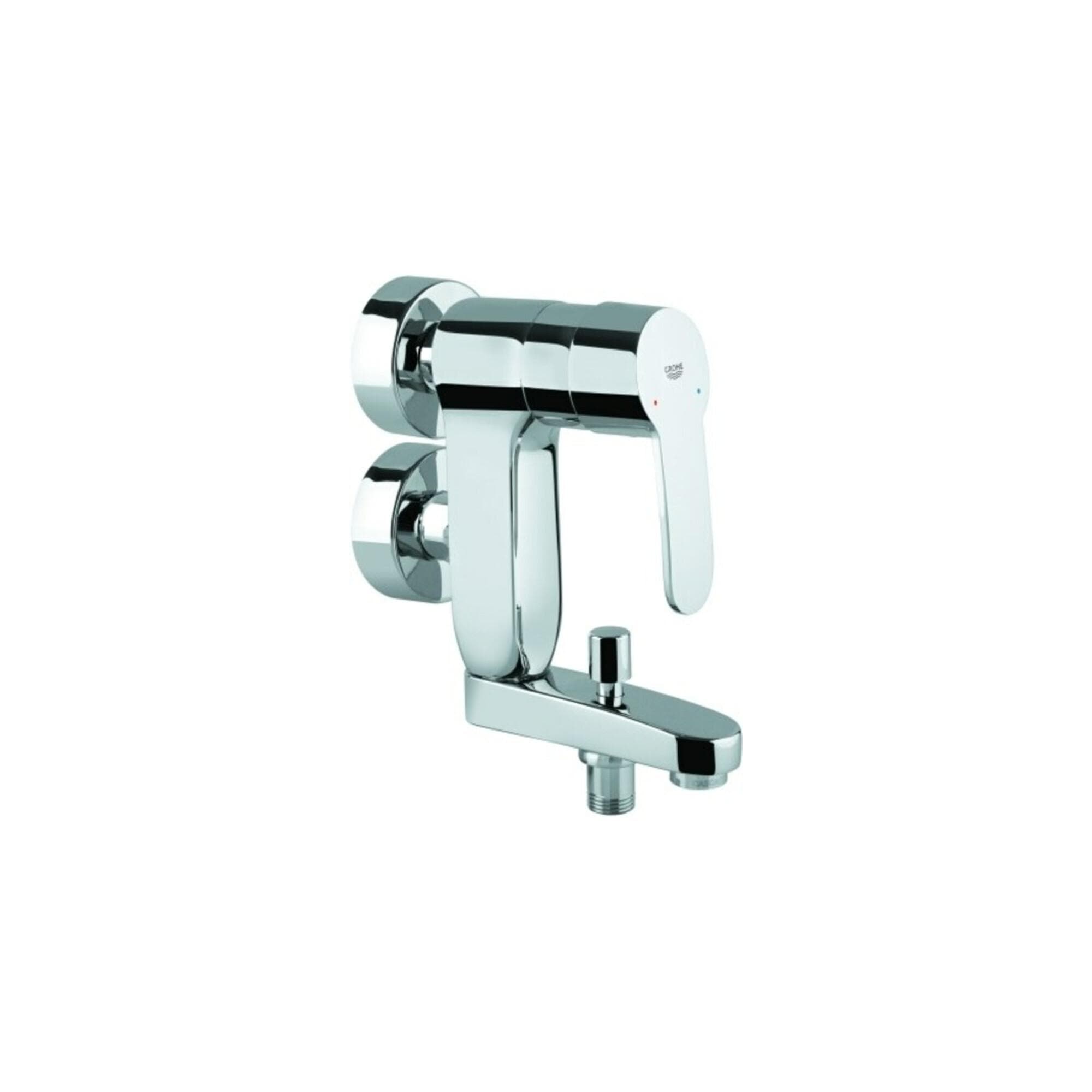 Grohe Eurostyle C Vertica Wannen Armatur Chrom