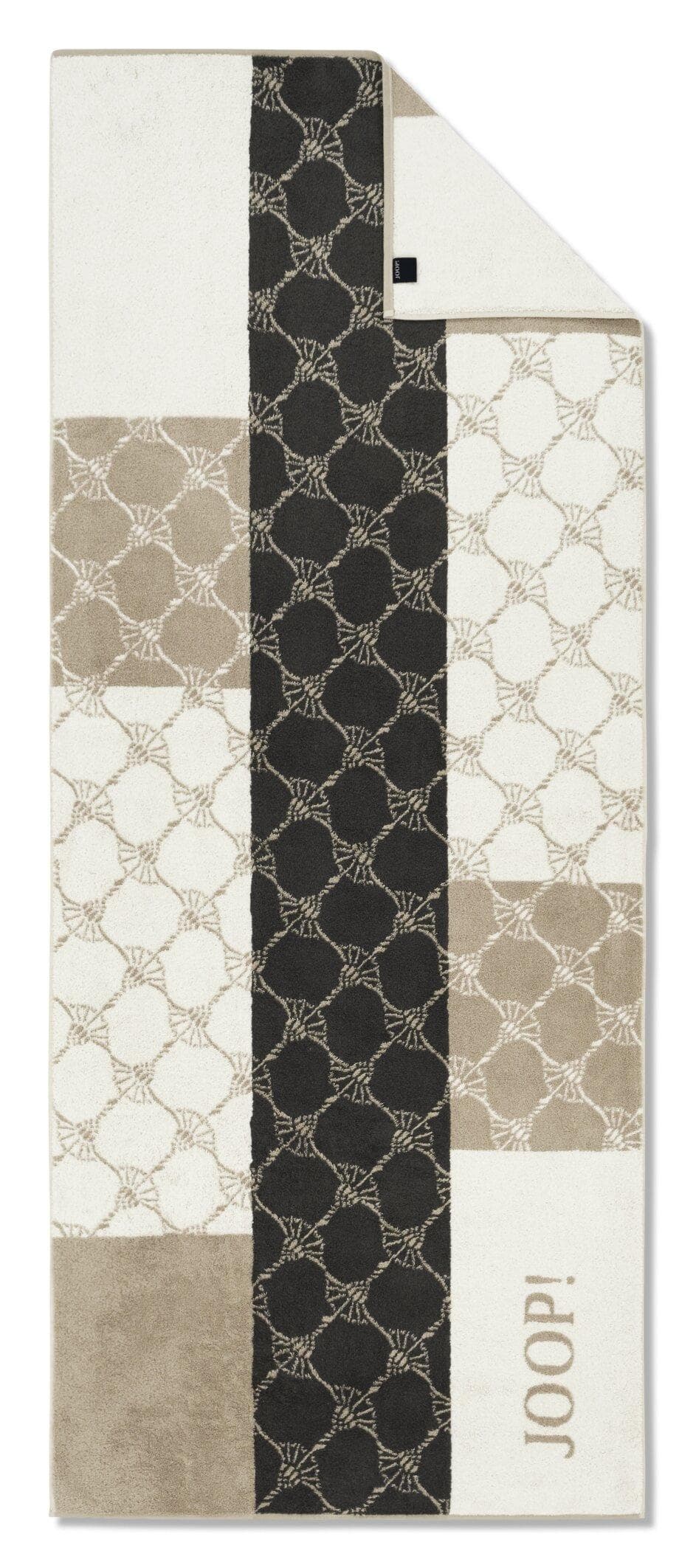 Saunatuch JOOP! CAPSEL MOSAIK Braun Mosaik