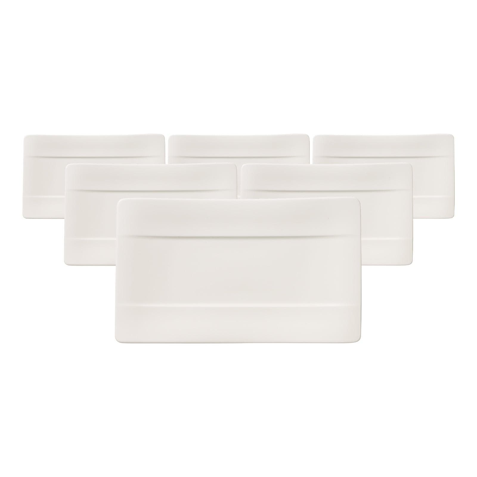 Villeroy & Boch Sushi-Teller Modern Grace 6er Set Weiß