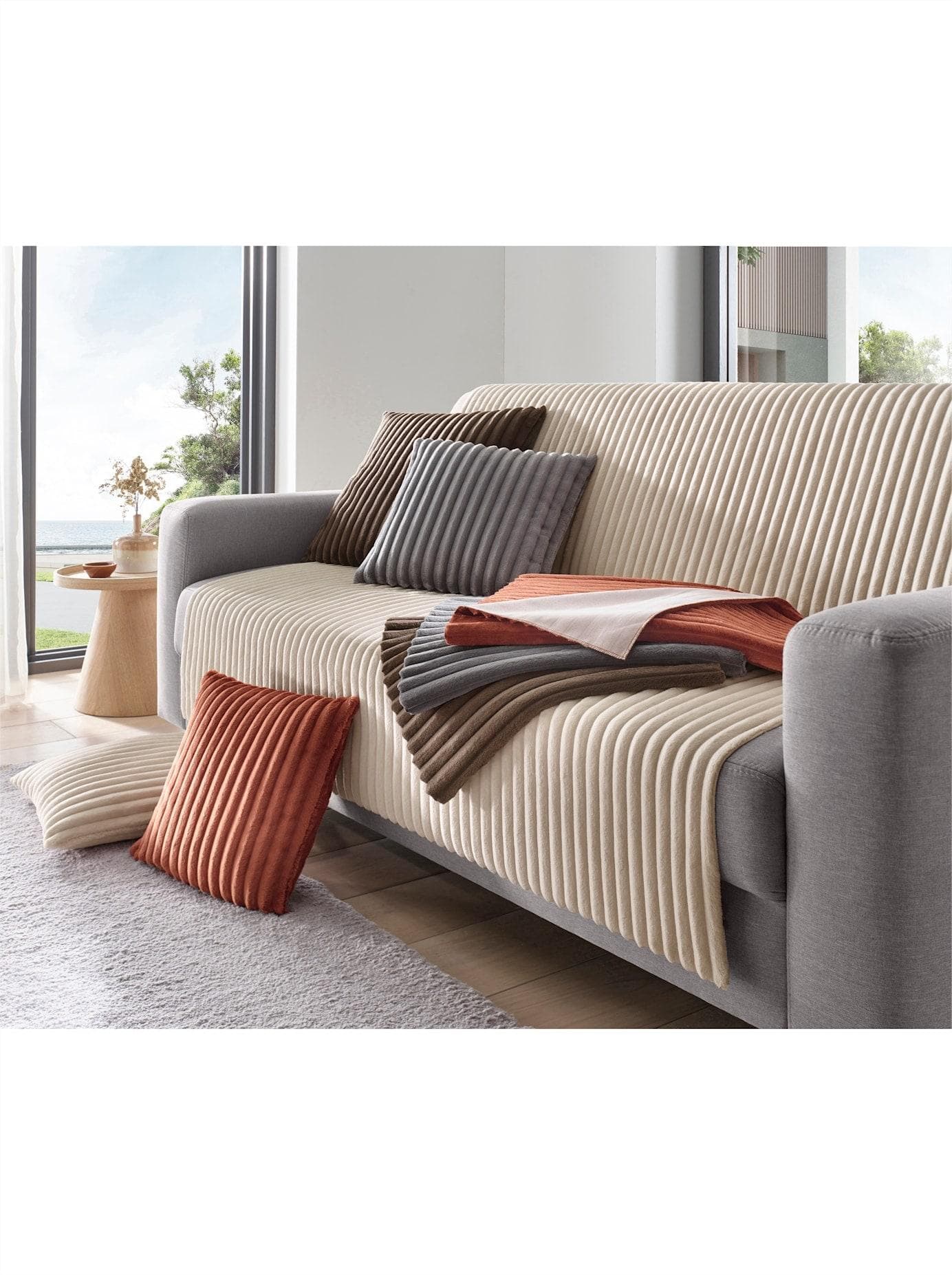 Tagesdecke Gr. 3 Braun (schoko) 100% Polyester