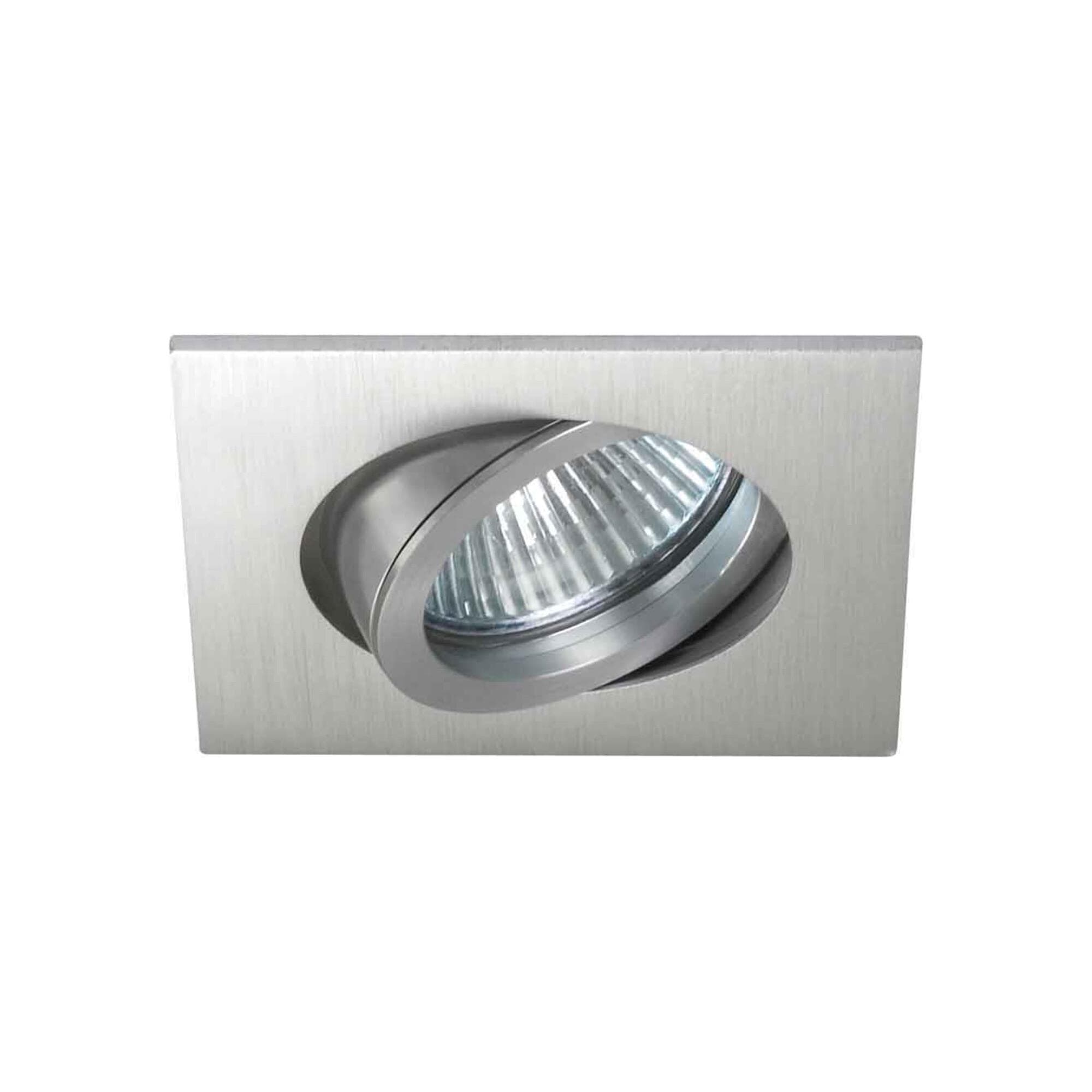 Brumberg Tirrel-S Einbaustrahler eckig Aluminium matt