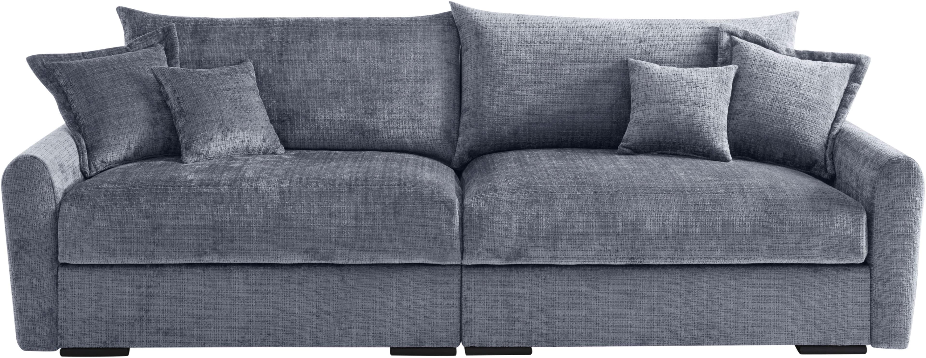 Big-Sofa HOME AFFAIRE Finka 247 cm Chenille-Struktur