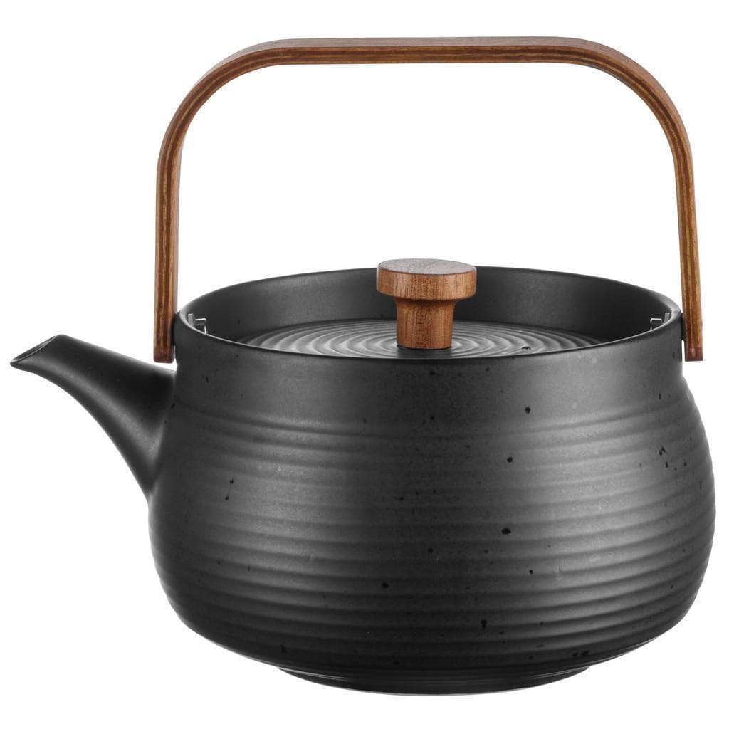 Elegante Teekanne im Japandi-Stil