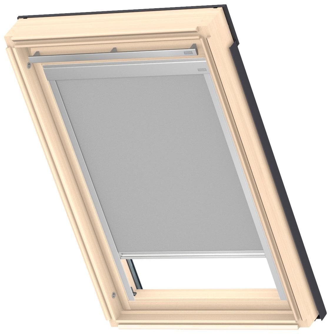 Verdunklungsrollo VELUX DBL M10 4204 Grau Aluminium Polyester