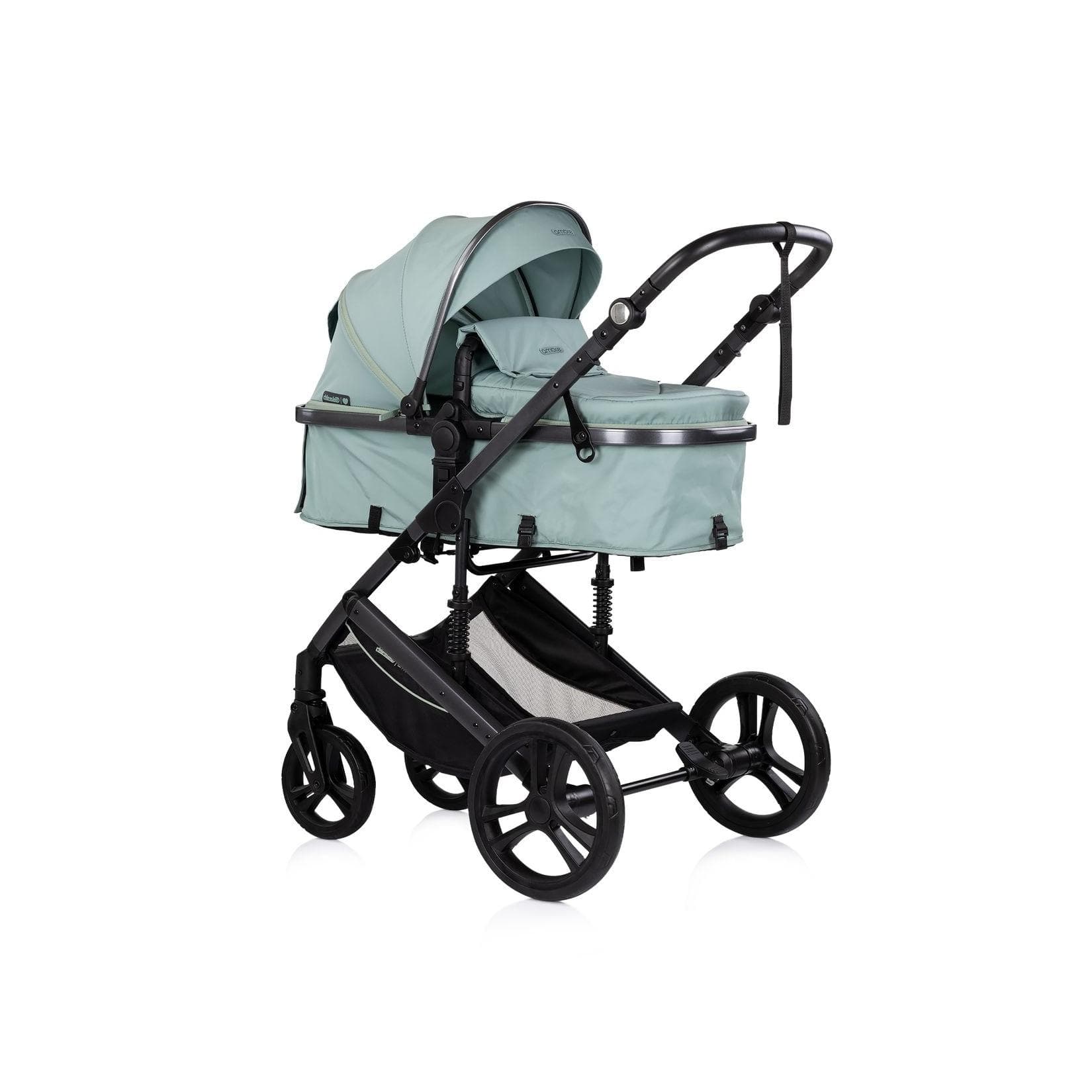 Chipolino Kinderwagen 2 in 1 Amore mit Getränkehalter, Wickeltasche & Fußabdeckung