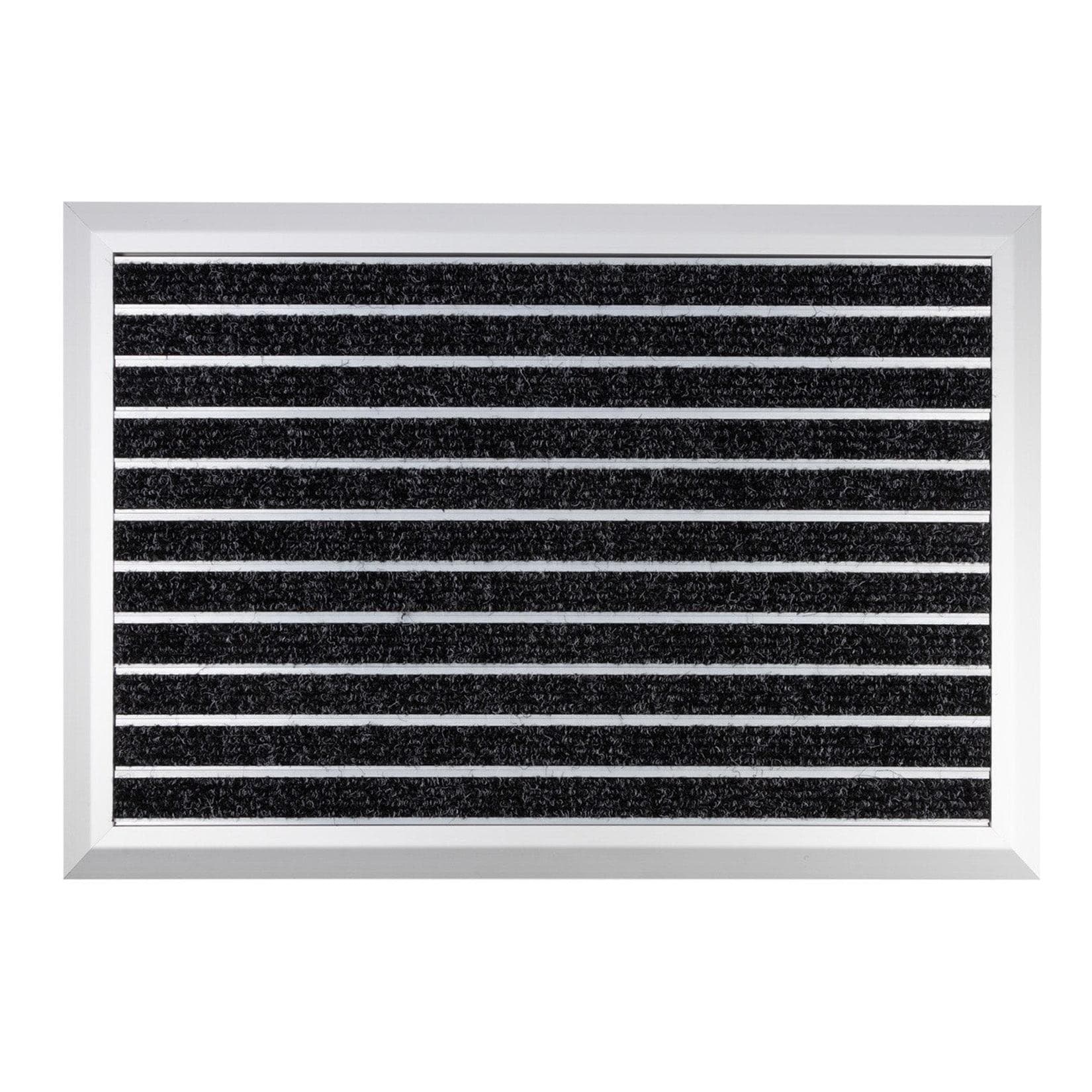 Karat Alu-Fußmatte Spectral Textilfaser-Rips