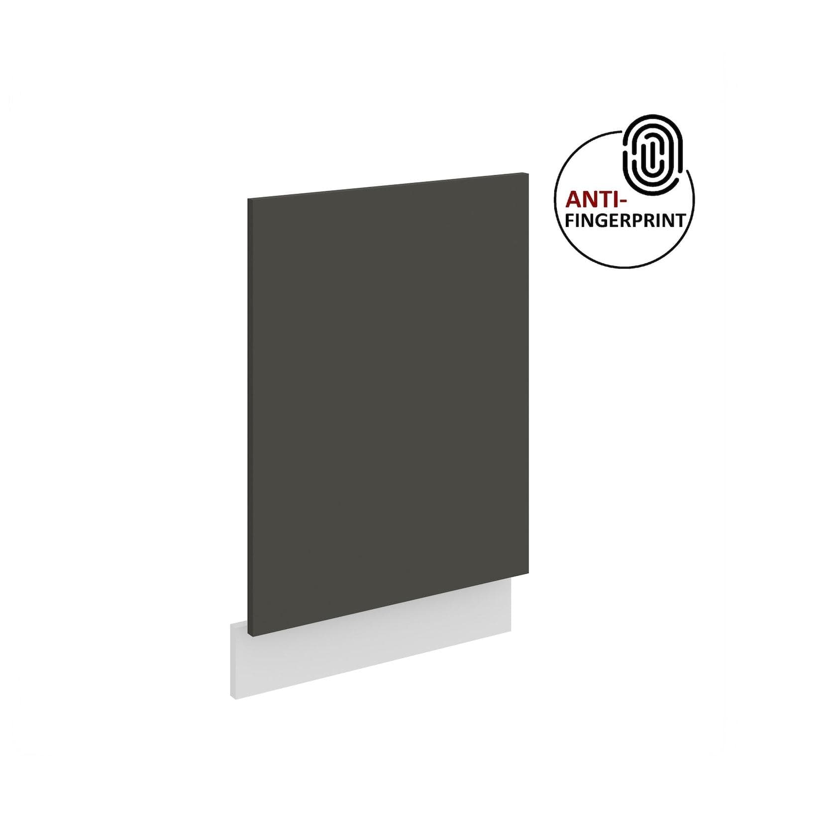 Frontblende für Geschirrspüler 45 cm ARIA Graphit Weiss matt