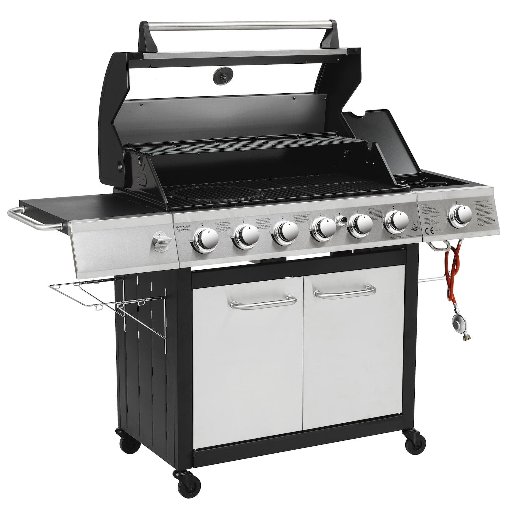 Gasgrill EL FUEGO Long Beach Silber