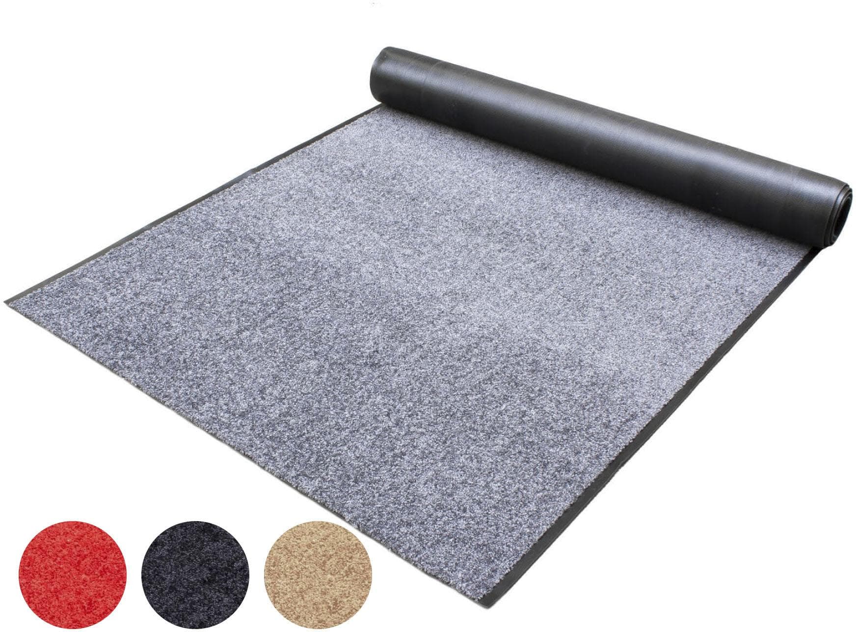 Läufer CLEAN Anthrazit Polyamid Rutschhemmend Waschbar