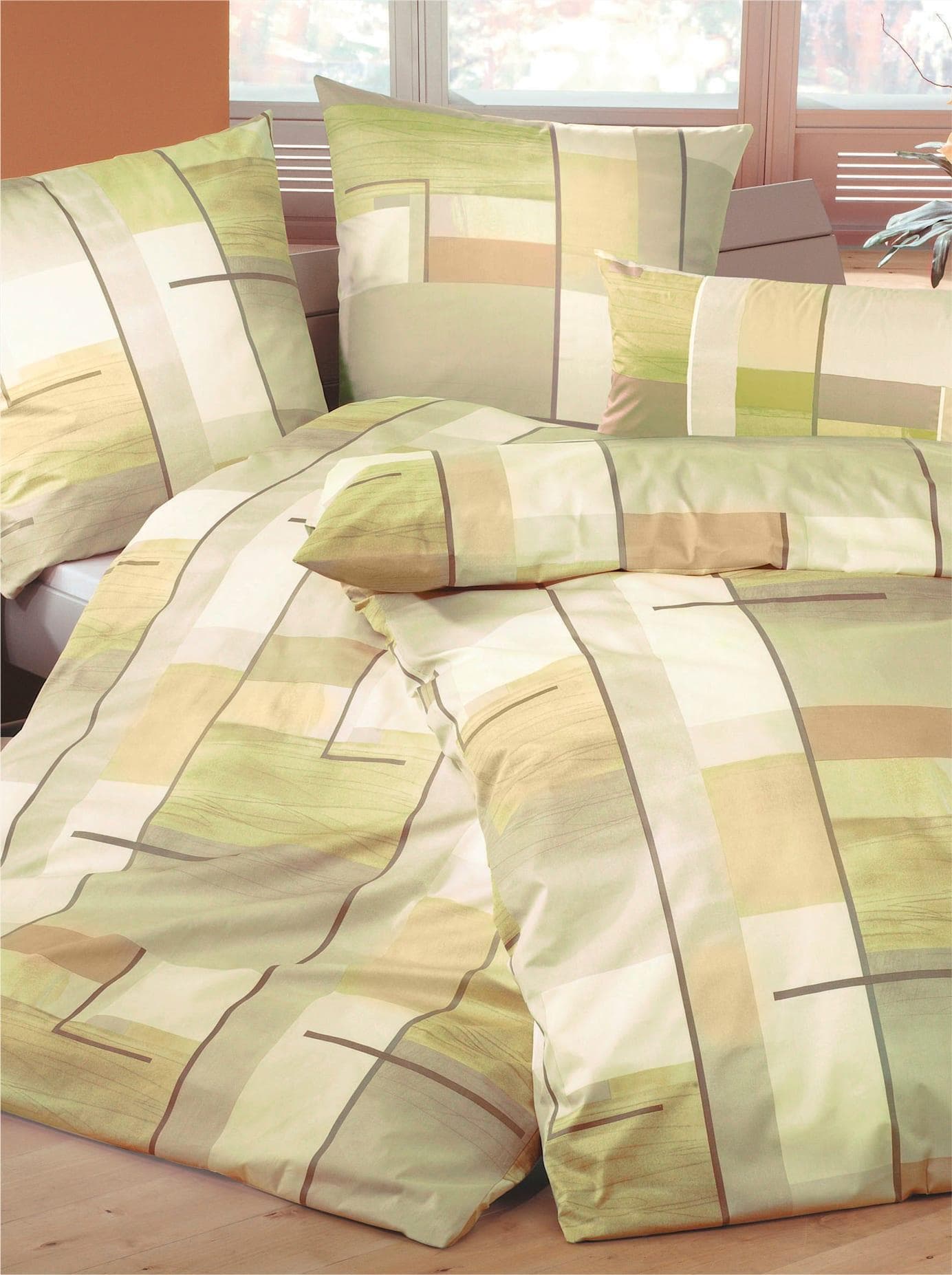 Witt Seersucker Bettwäsche: Hochwertige 2-teilige Garnitur