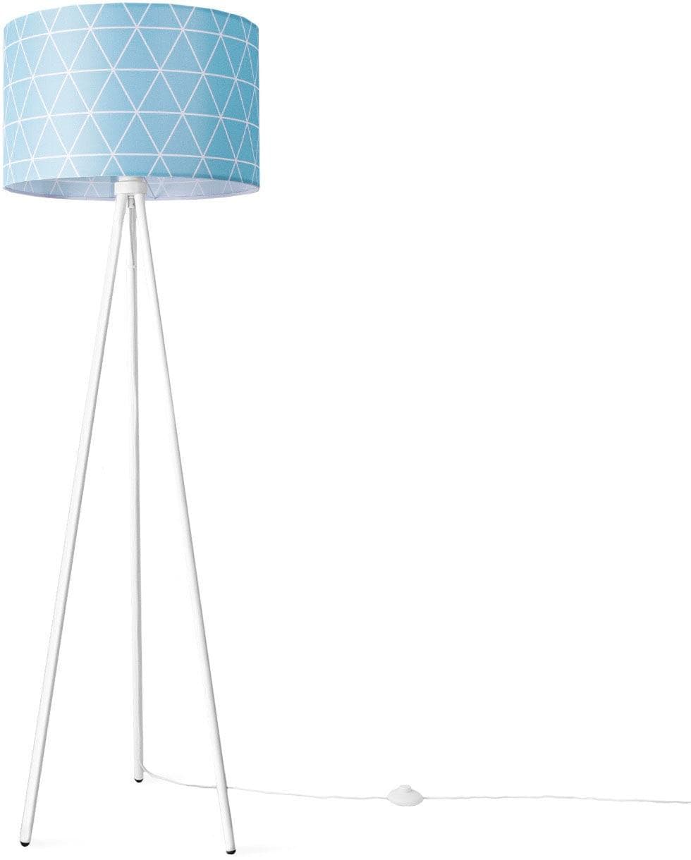 Moderne Stehlampe in verschiedenen Farben