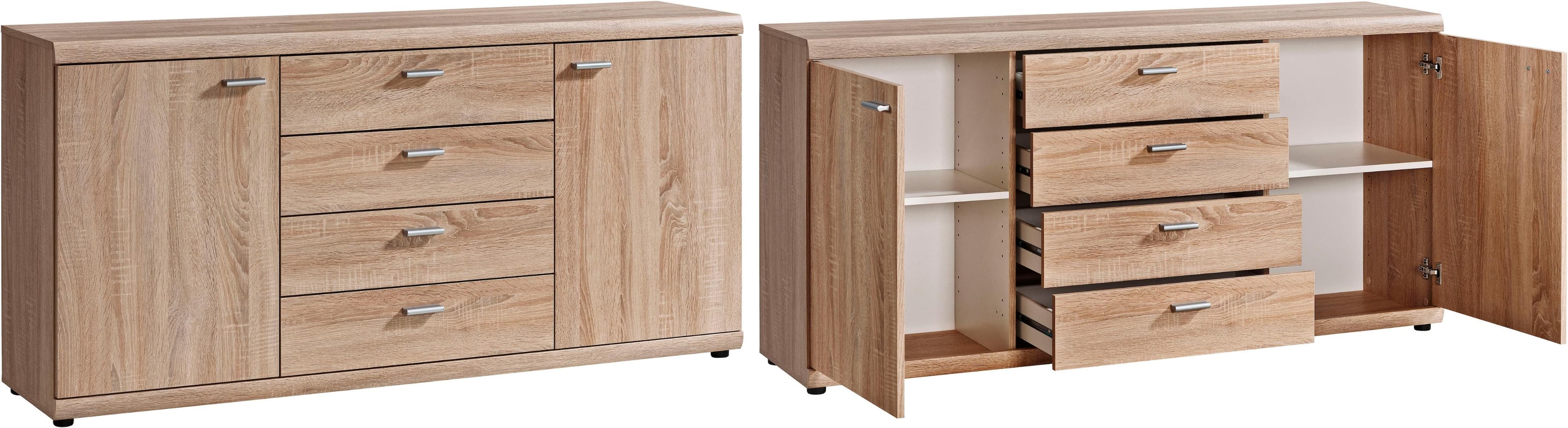 PROCONTOUR Kommode Sun 150cm Eiche mit 4 Schubladen