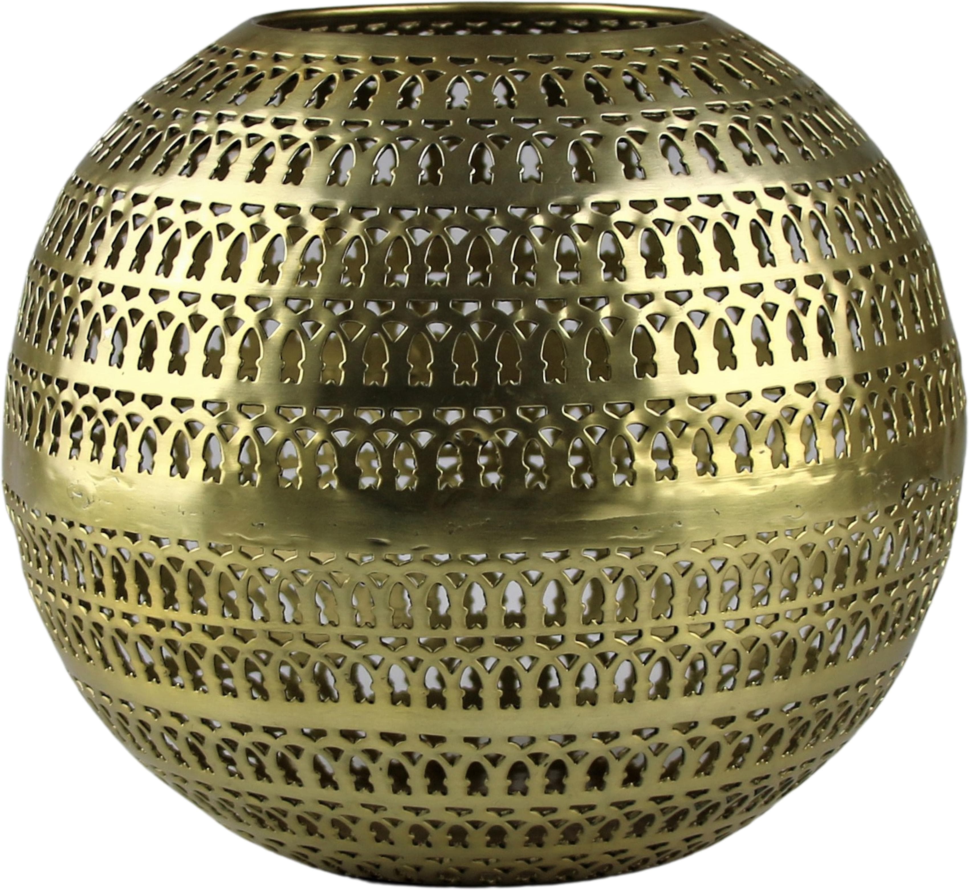 AM Design Windlicht Aluminium Goldfarben