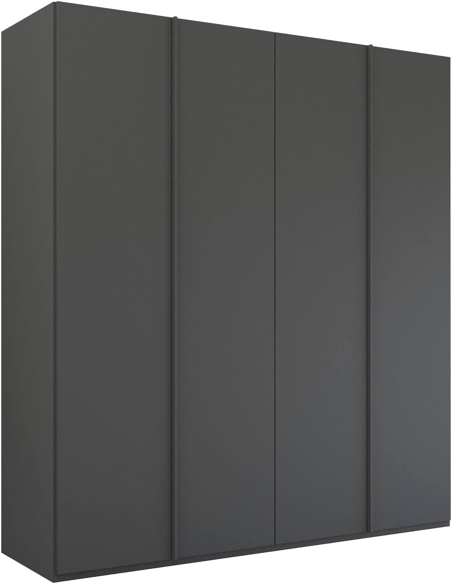 Rauch Drehtürenschrank Skat Meridian mit Innenspiegel und Schubladen