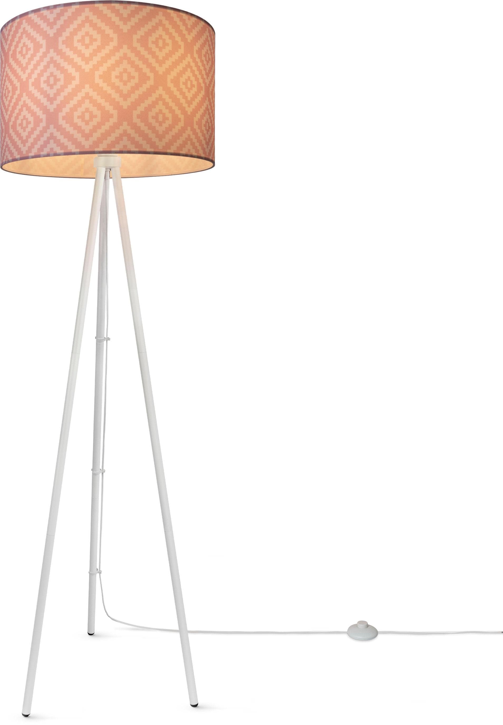 Stehlampe in verschiedenen Farben und modernen Design