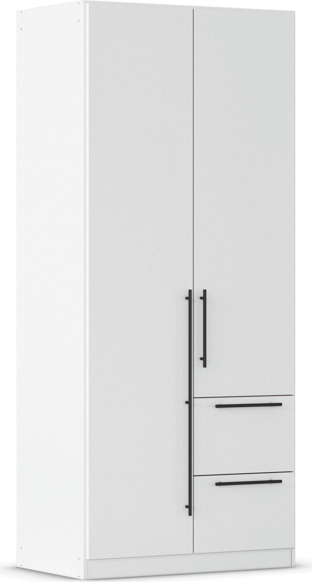 Rauch AVOLA Kleiderschrank Alpinweiß mit Metallgriffen
