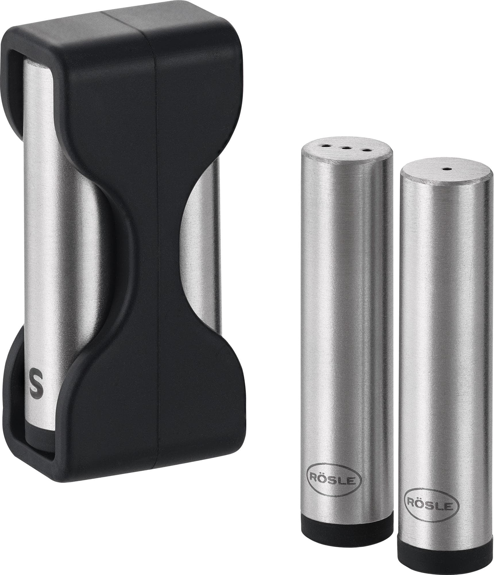 Rösle Salz- und Pfefferstreuer Set FLEXX 2GO Silber