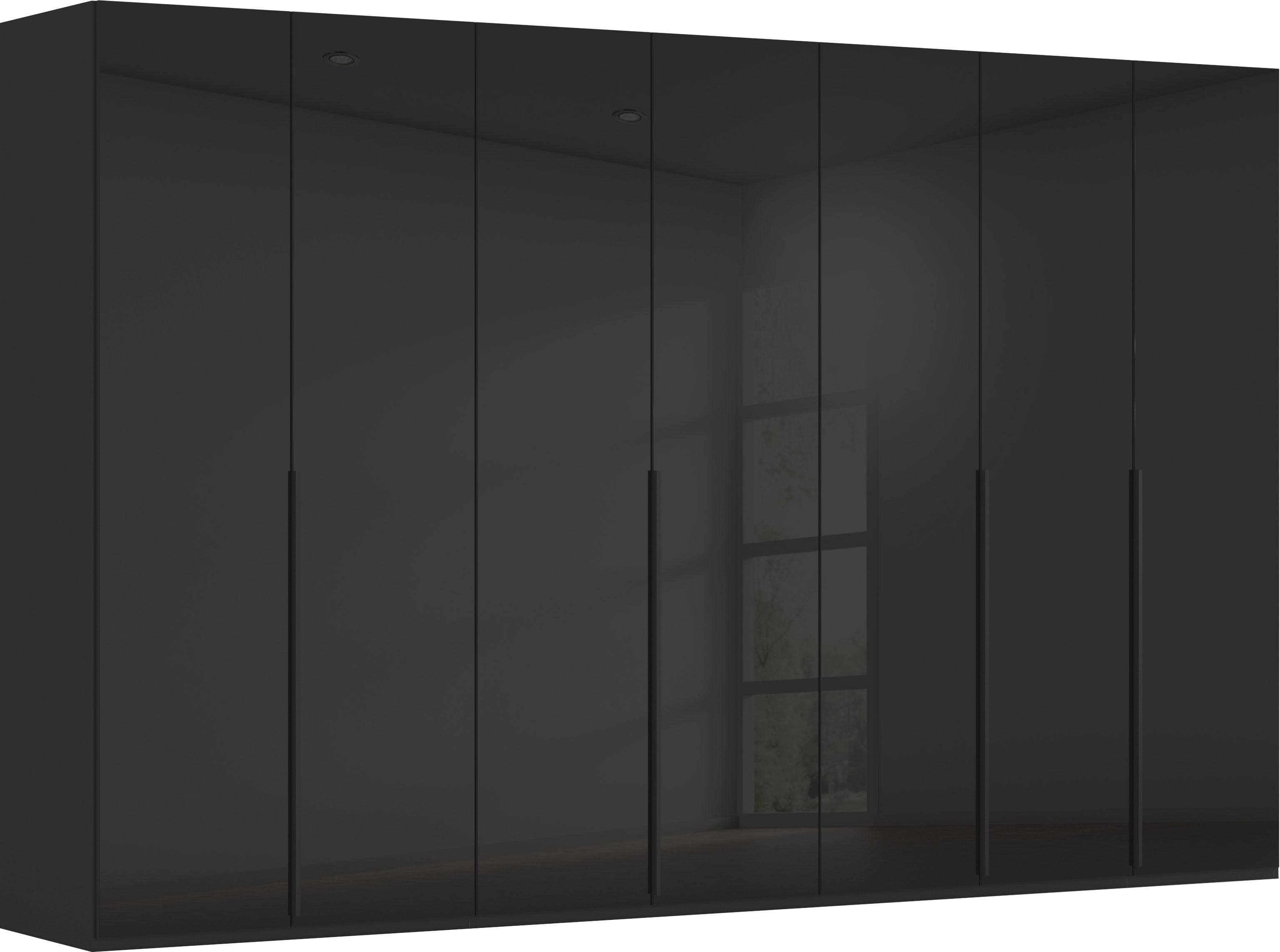 Drehtürenschrank RAUCH Kleiderschrank Garderobe Wäscheschrank BESTSELLER MONTCLAR Schwarz