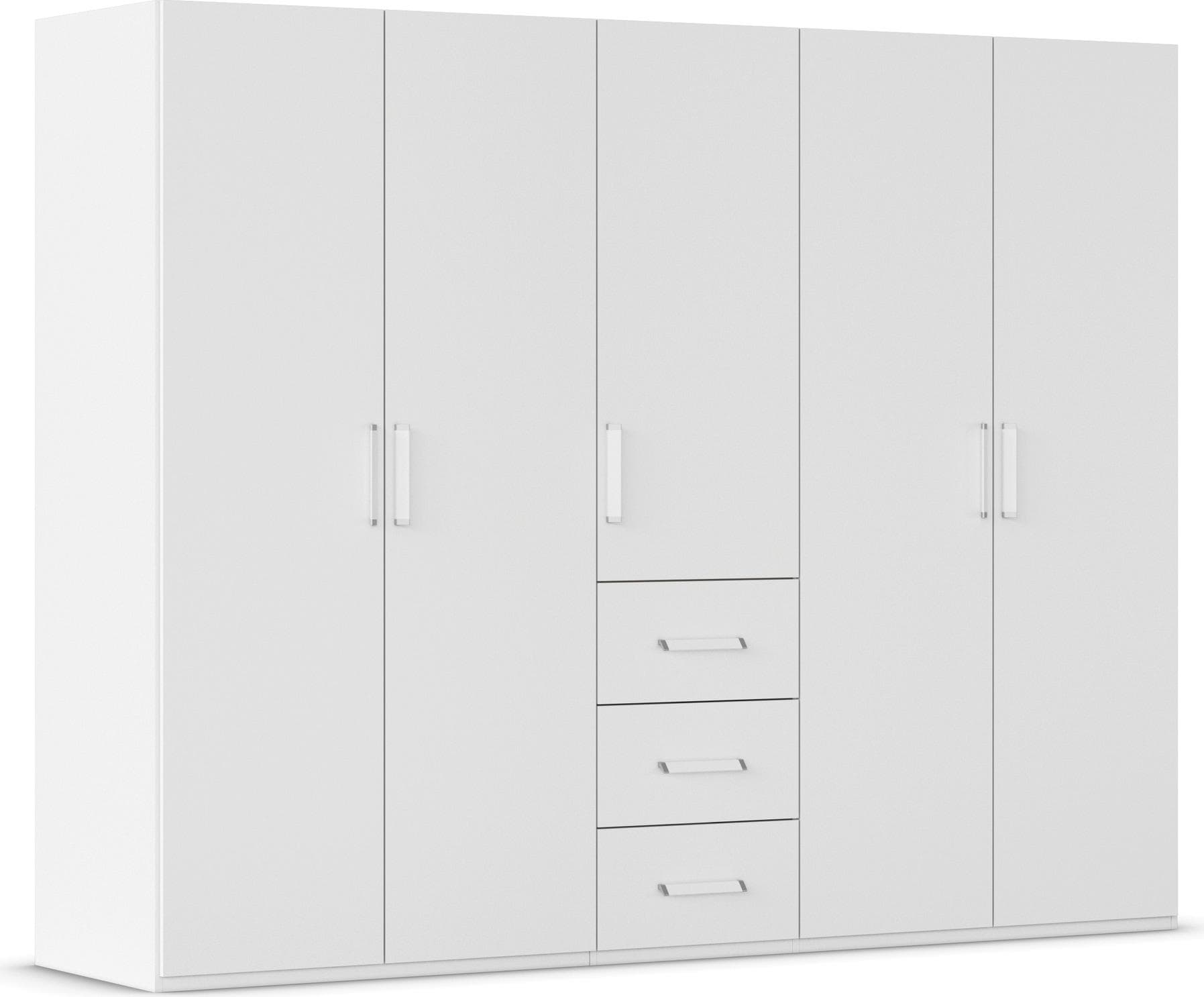 Rauch Evelyn Drehtürenschrank Alpinweiß 251 cm